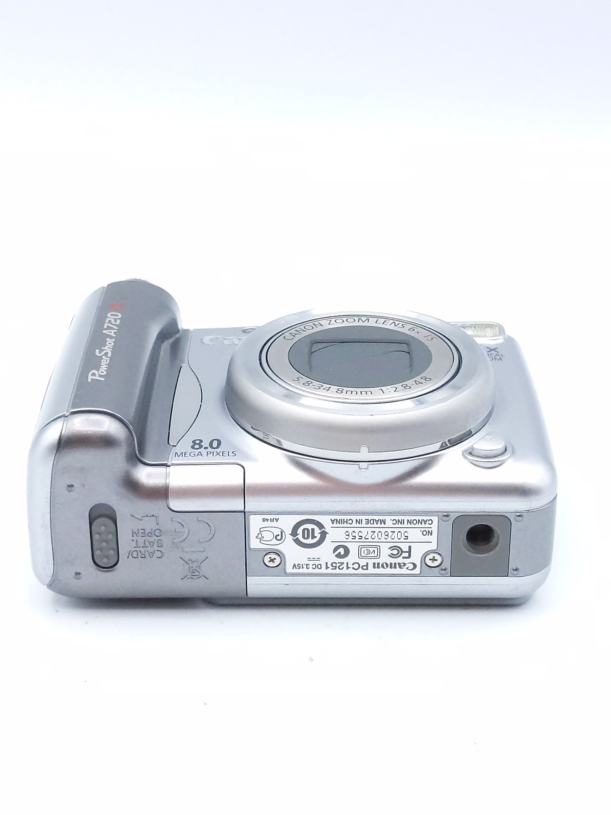 Canon PowerShot A720 IS シルバー Canon IS A720 PowerShot Digital