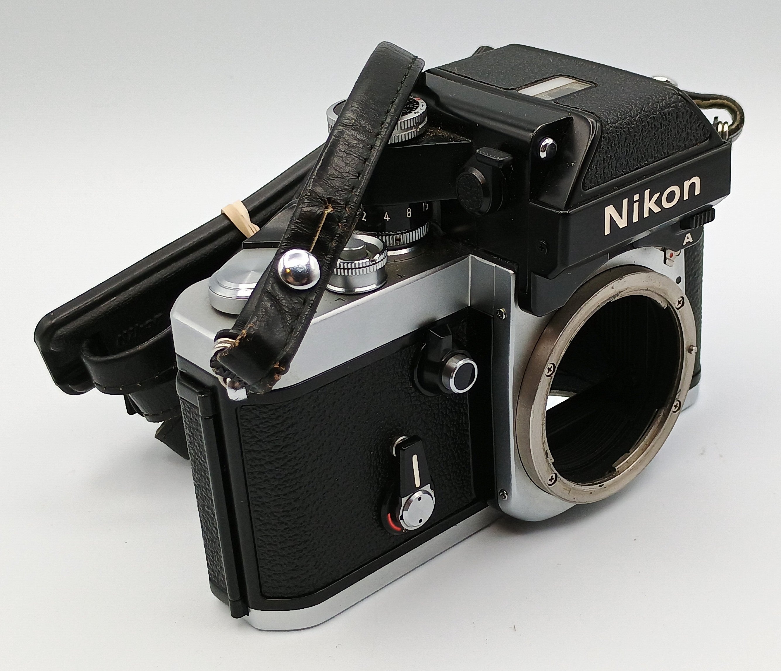 USED Nikon F2A Photomic Body w/  DP-11 Finder w/ 50mm F1.8 AIS Lens - Meter Tested - CLEAN
