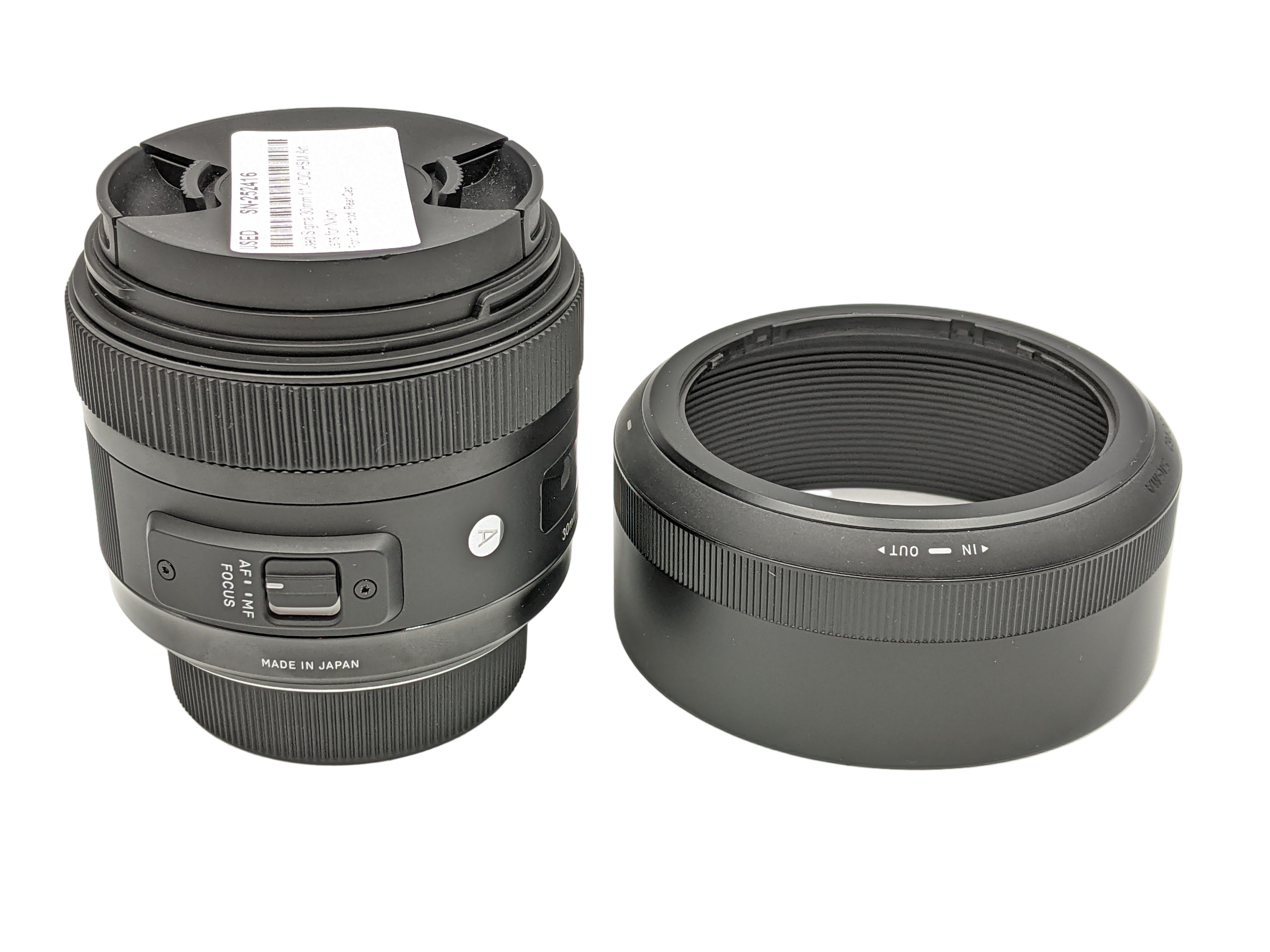 Used Sigma 30mm f/1.4 DC HSM Art Lens for Nikon