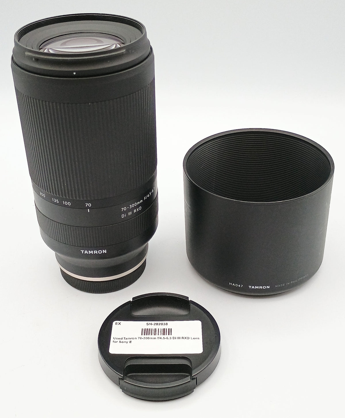 Used Tamron 70-300mm f/4.5-6.3 Di III RXD Lens for Sony E