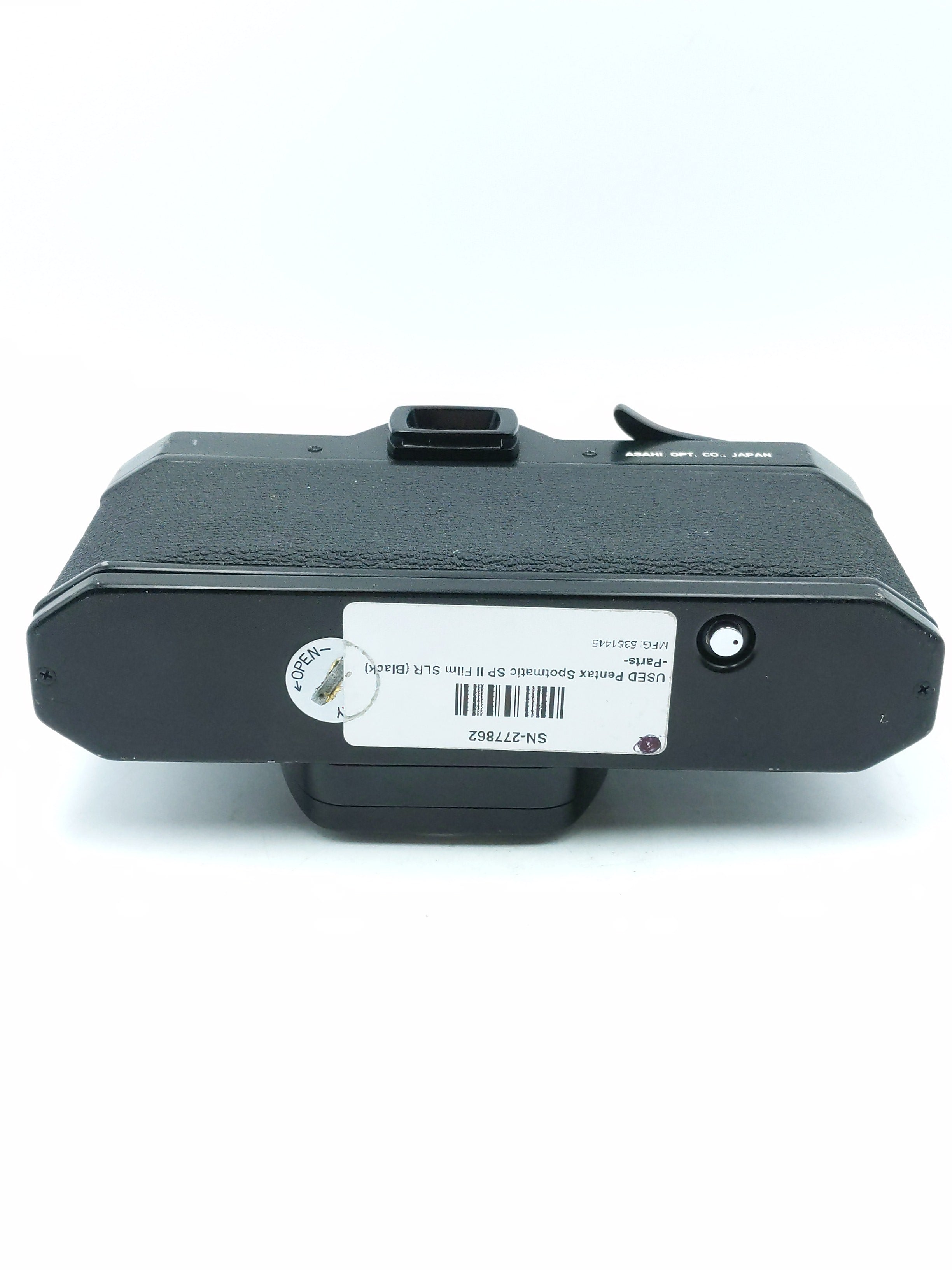 USED Pentax Spotmatic SP II Film SLR (Black) -Parts-
