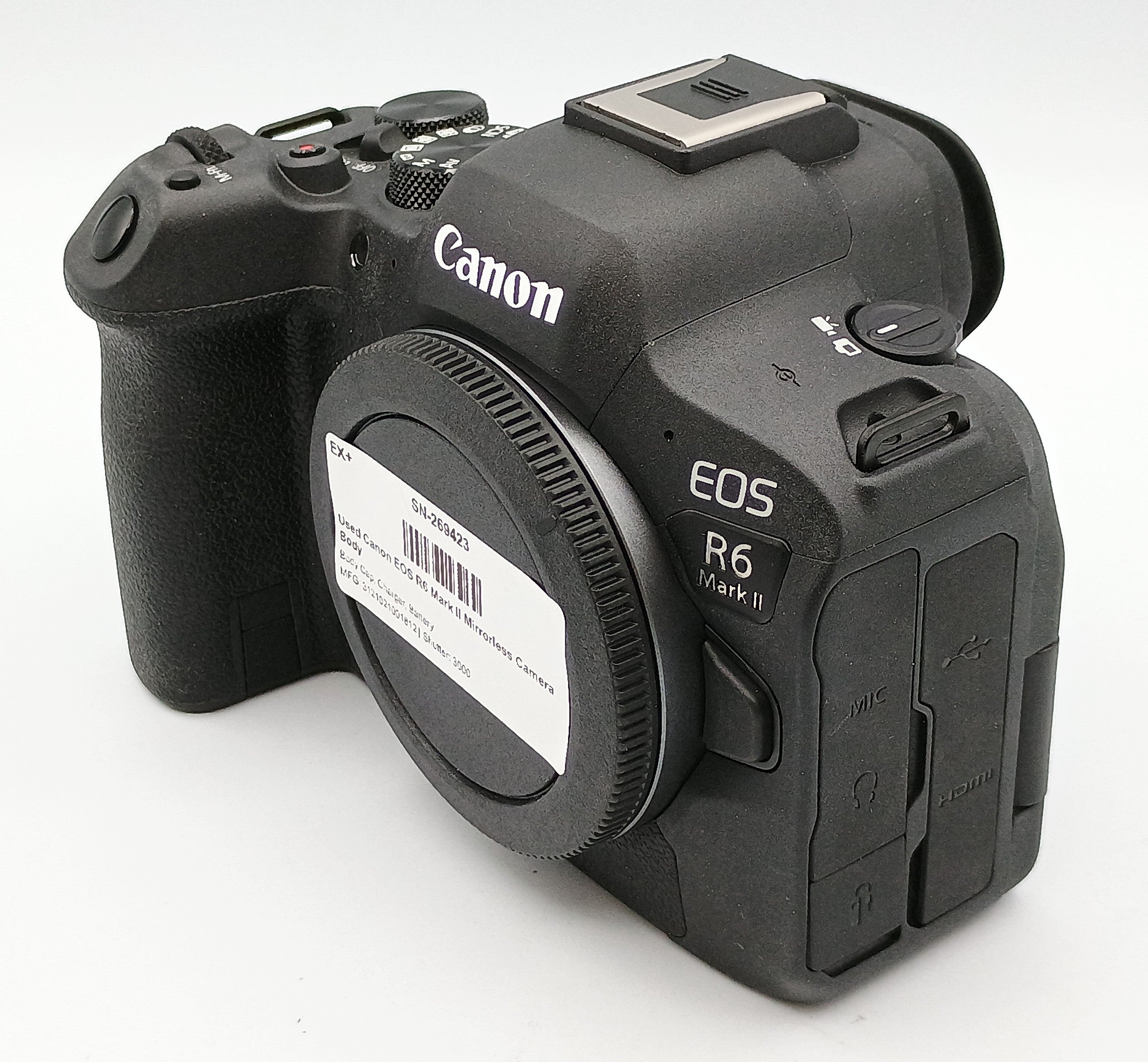 Used Canon EOS R6 Mark II Mirrorless Camera Body