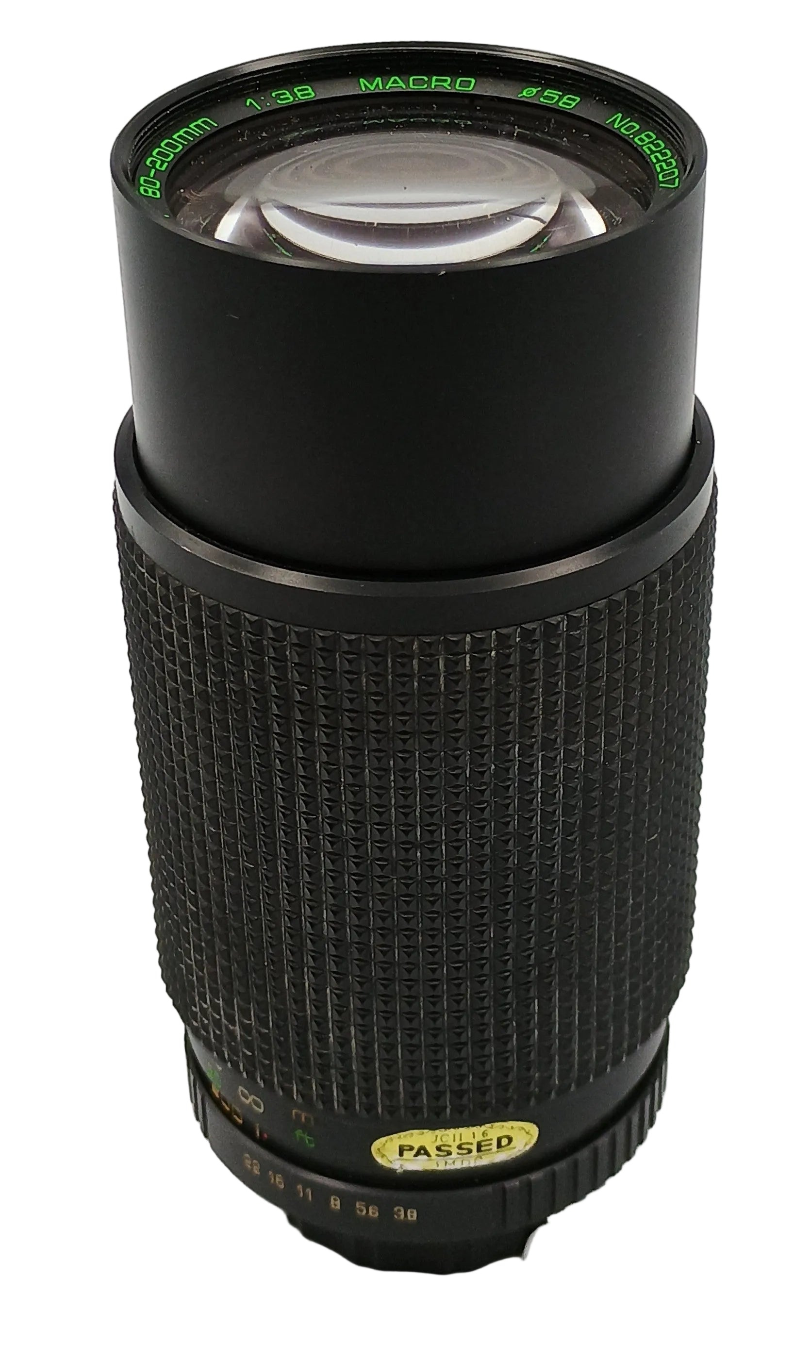 USED Quantaray 80-200mm F3.8 Auto Zoom Macro for Pentax M42