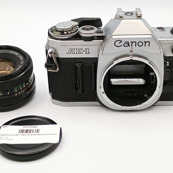 カメラ Canon AE-1 & FD 50mm F1.8 S.C. #9470