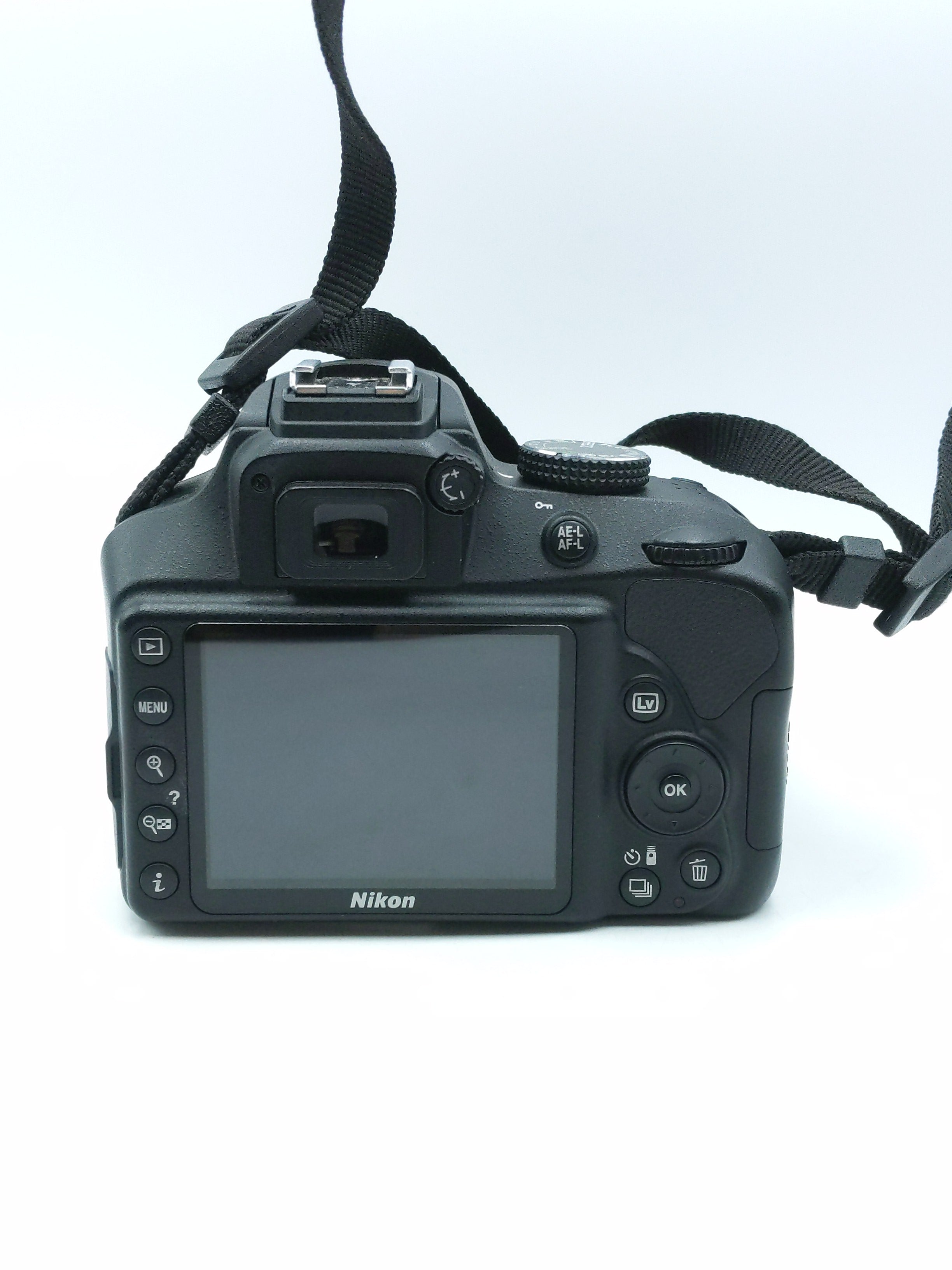USED Nikon D3400 Digital SLR Kit (Black) with AF-P 18-55mm f3.5-5.6 G VR DX Lens