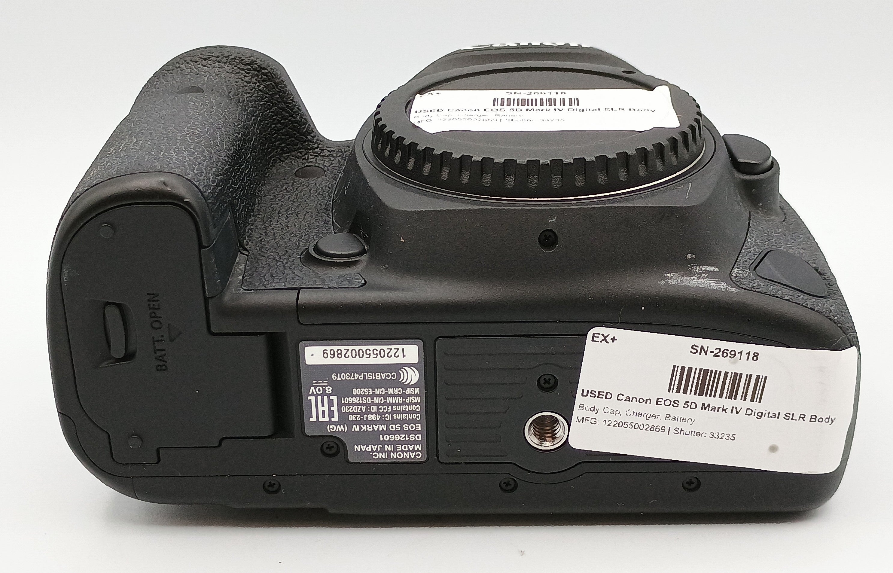 USED Canon EOS 5D Mark IV Digital SLR Body