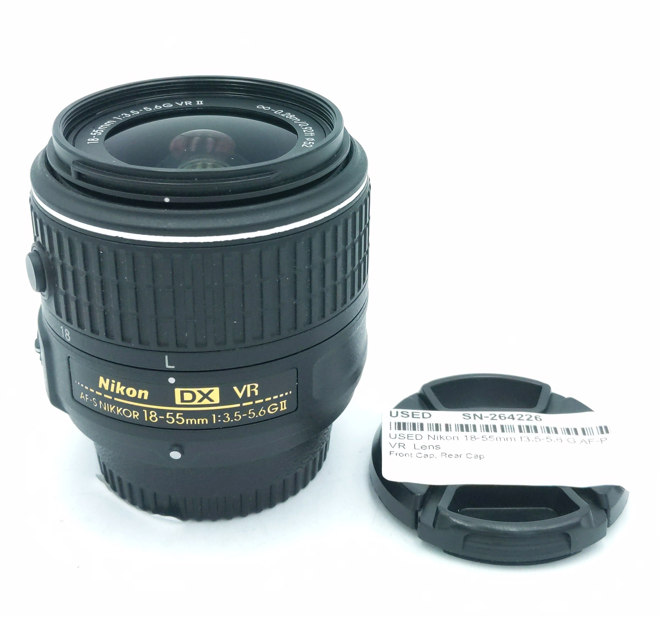 USED Nikon 18-55mm f3.5-5.6 G AF-P VR  Lens