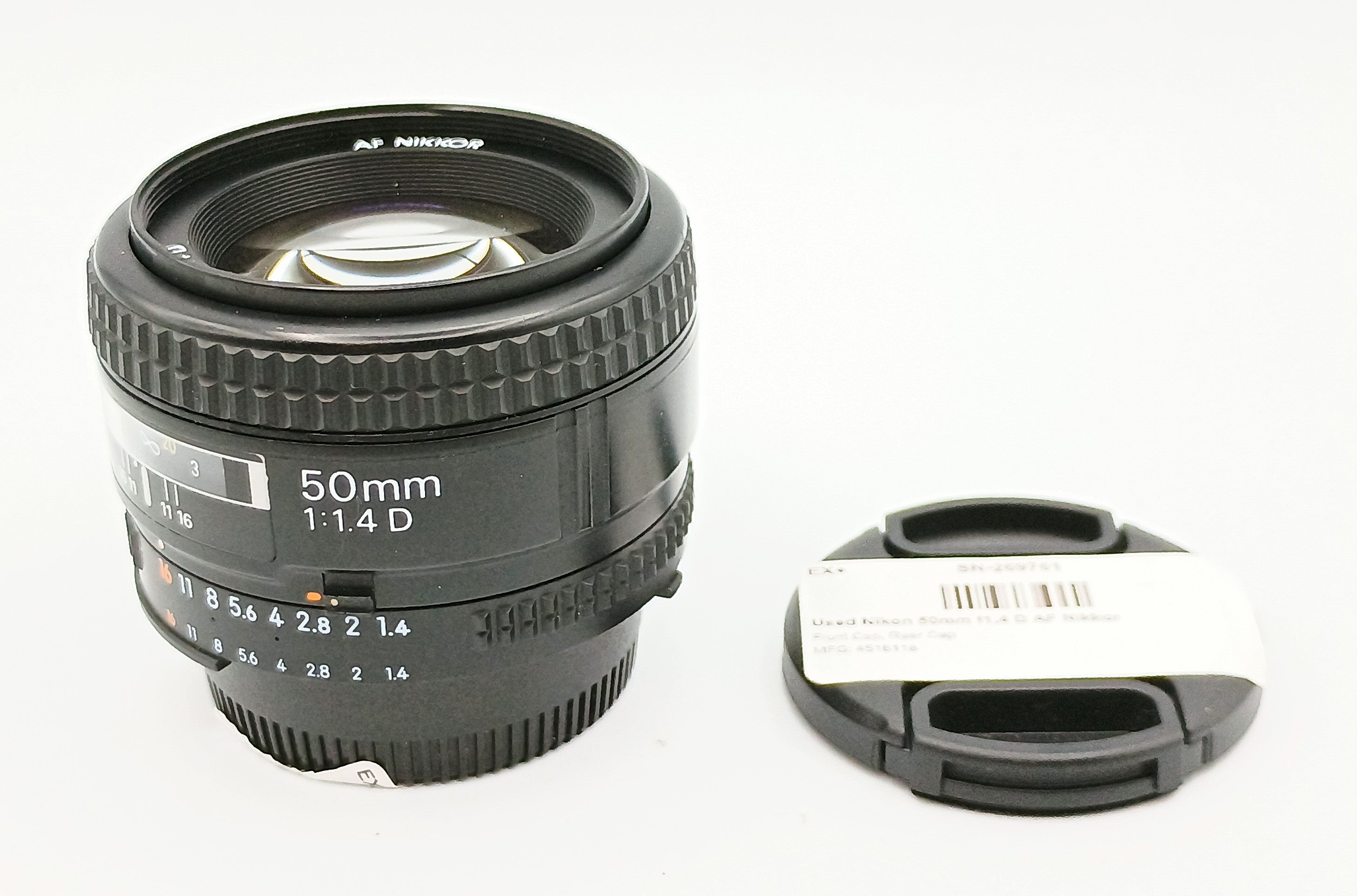 Used Nikon 50mm f1.4 D AF Nikkor