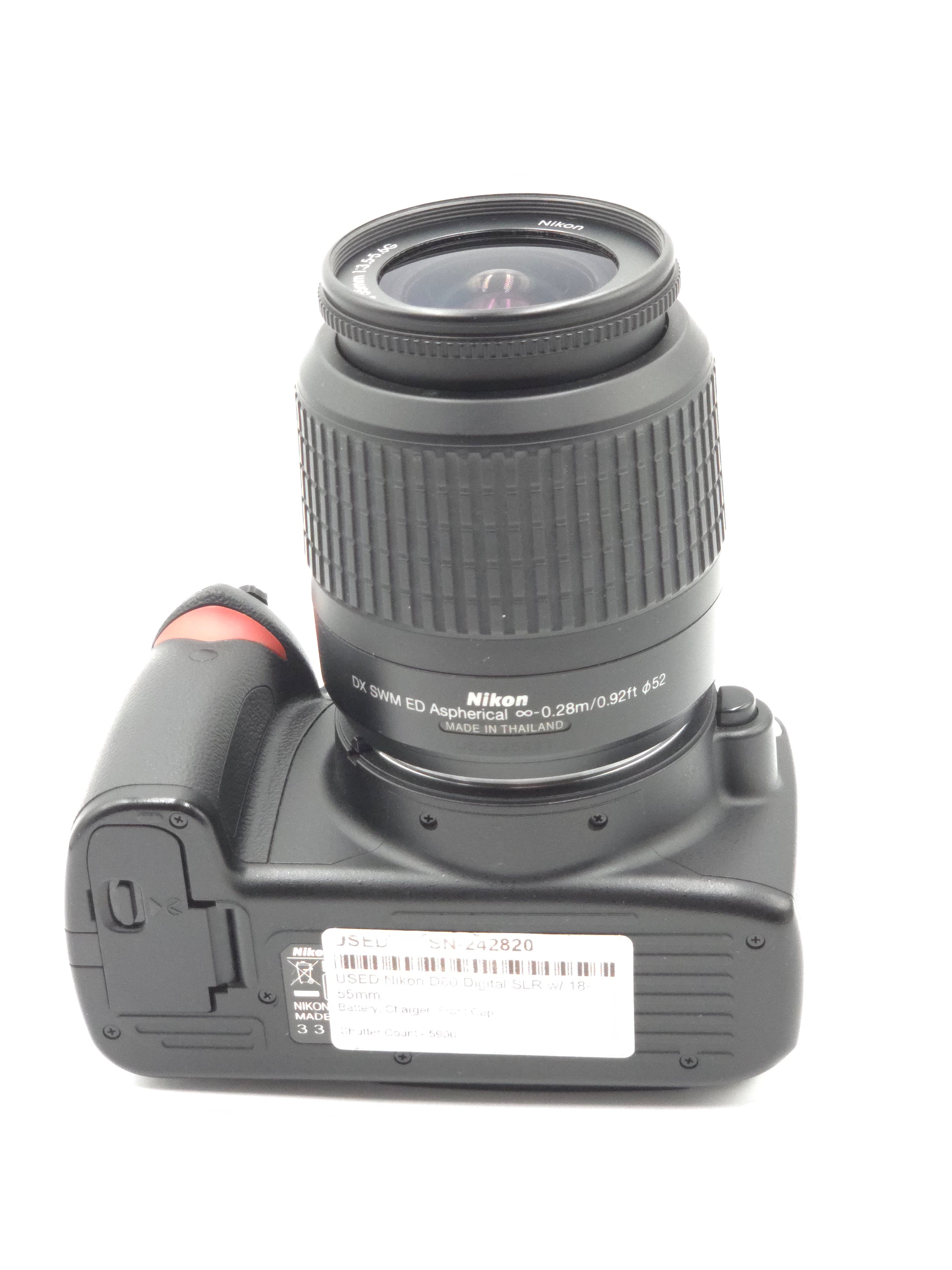 USED Nikon D60 Digital SLR w/ 18-55mm