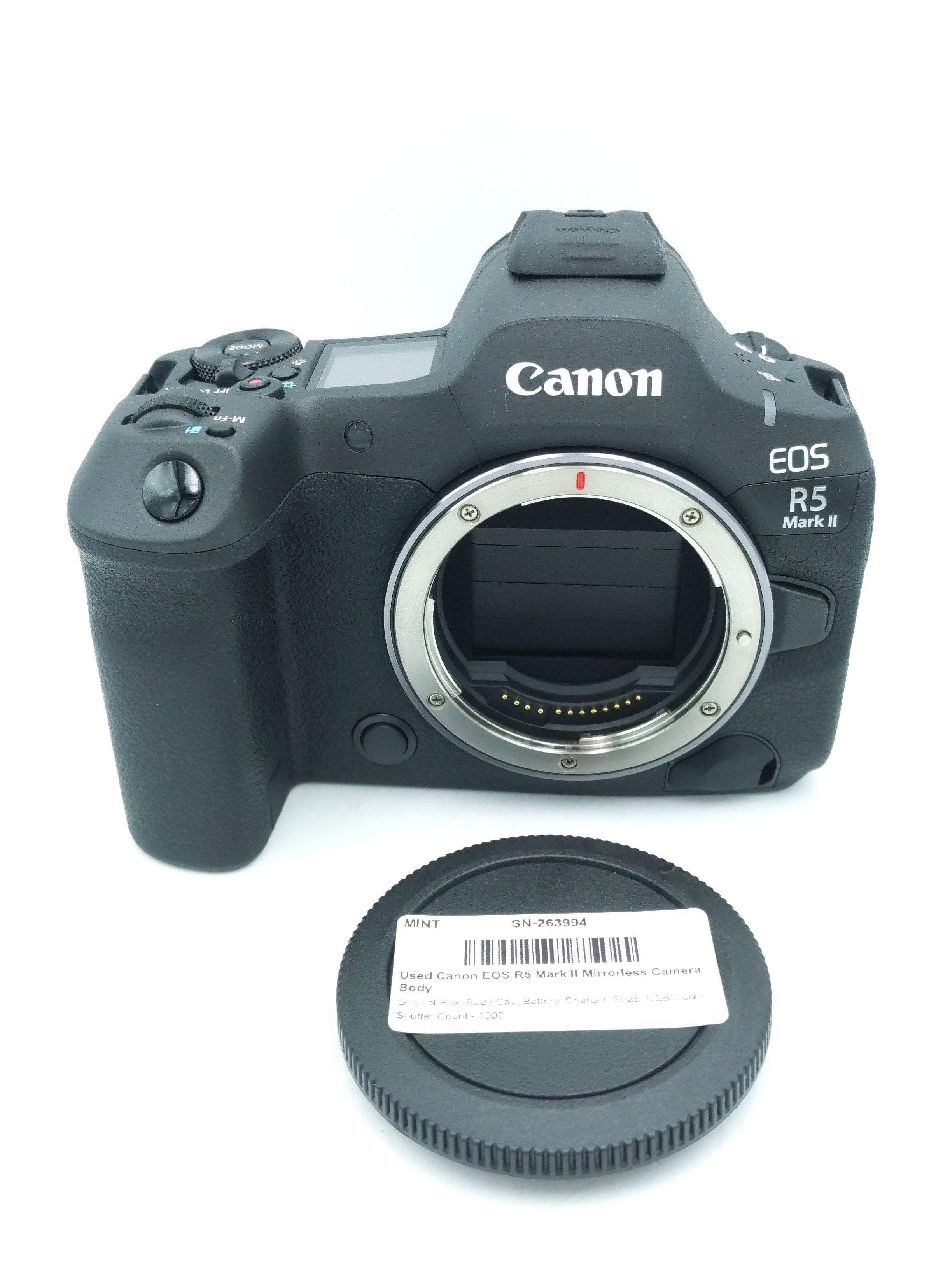 Used Canon EOS R5 Mark II Mirrorless Camera Body