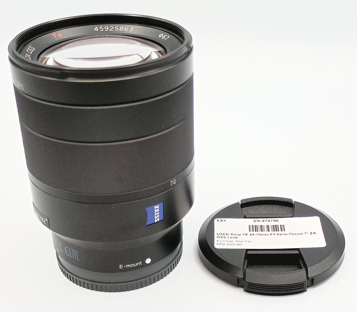 USED Sony FE 24-70mm F4 Vario-Tessar T* ZA OSS Lens