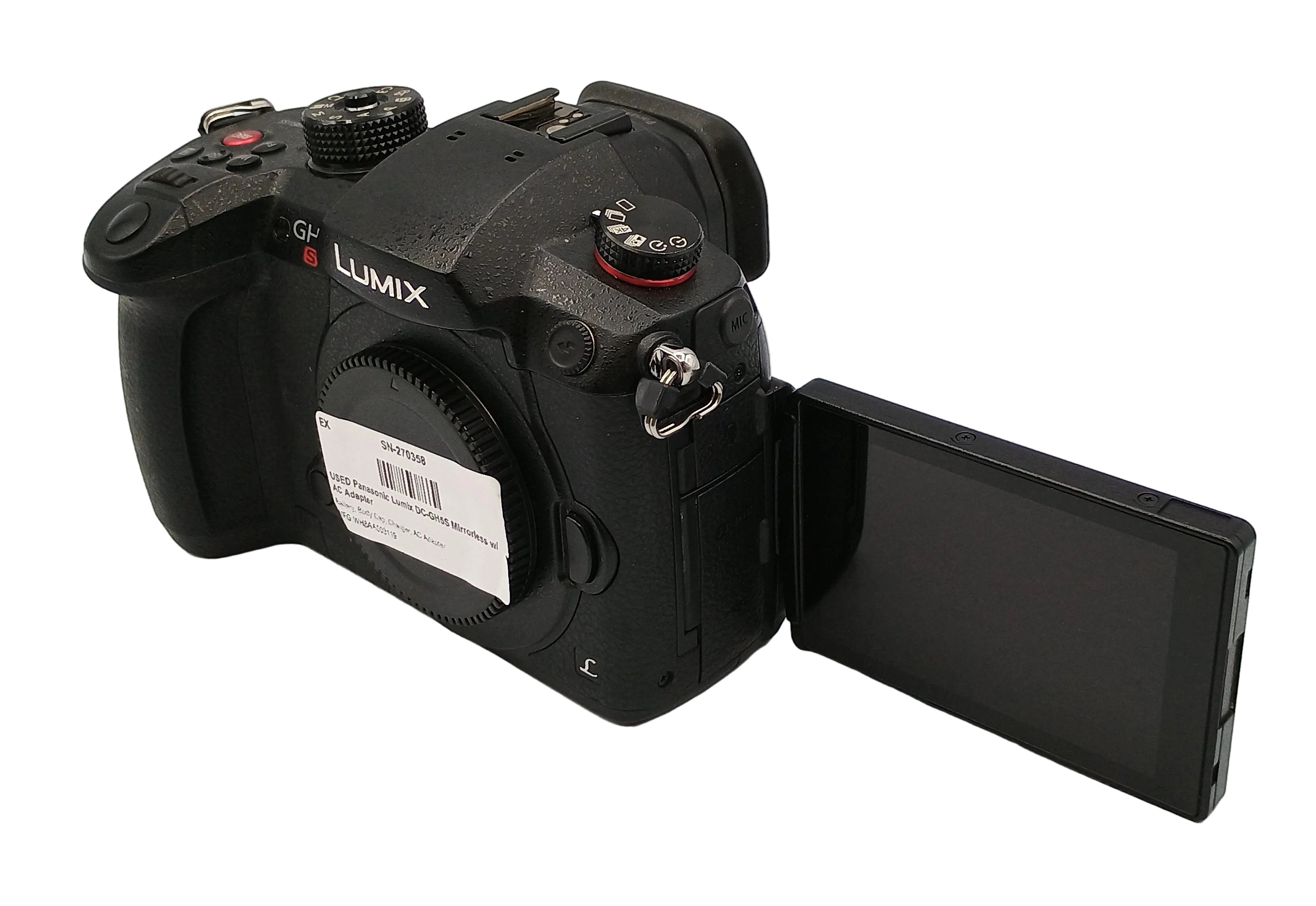 USED Panasonic Lumix DC-GH5S Mirrorless w/ AC Adapter