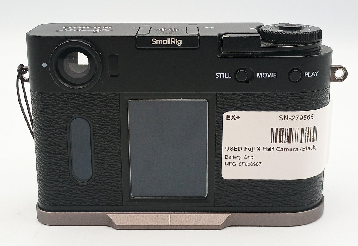 USED Fuji X Half Camera (Black)
