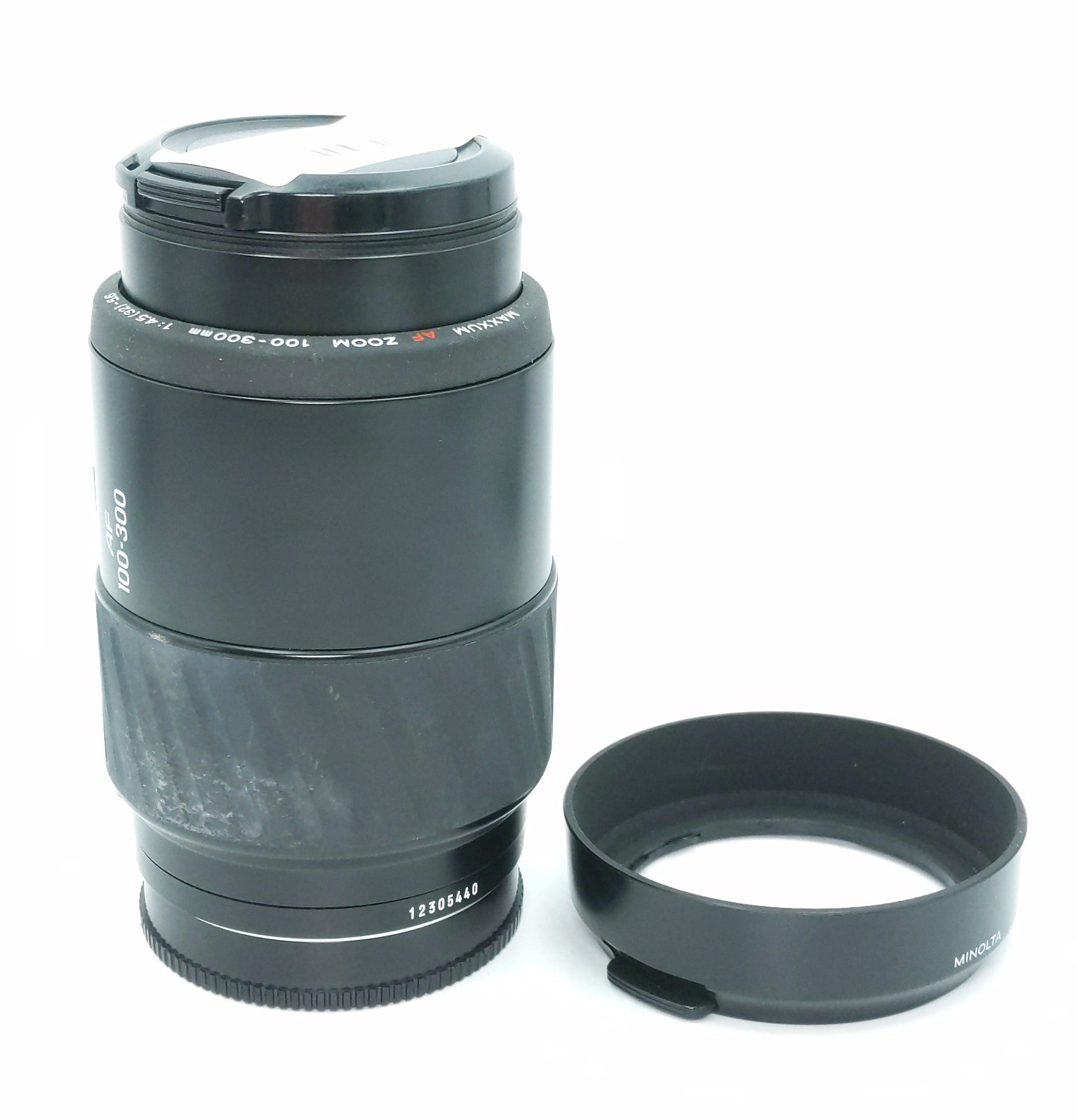 Used Minolta Maxxum 100-300mm F4.5-5.6 Lens