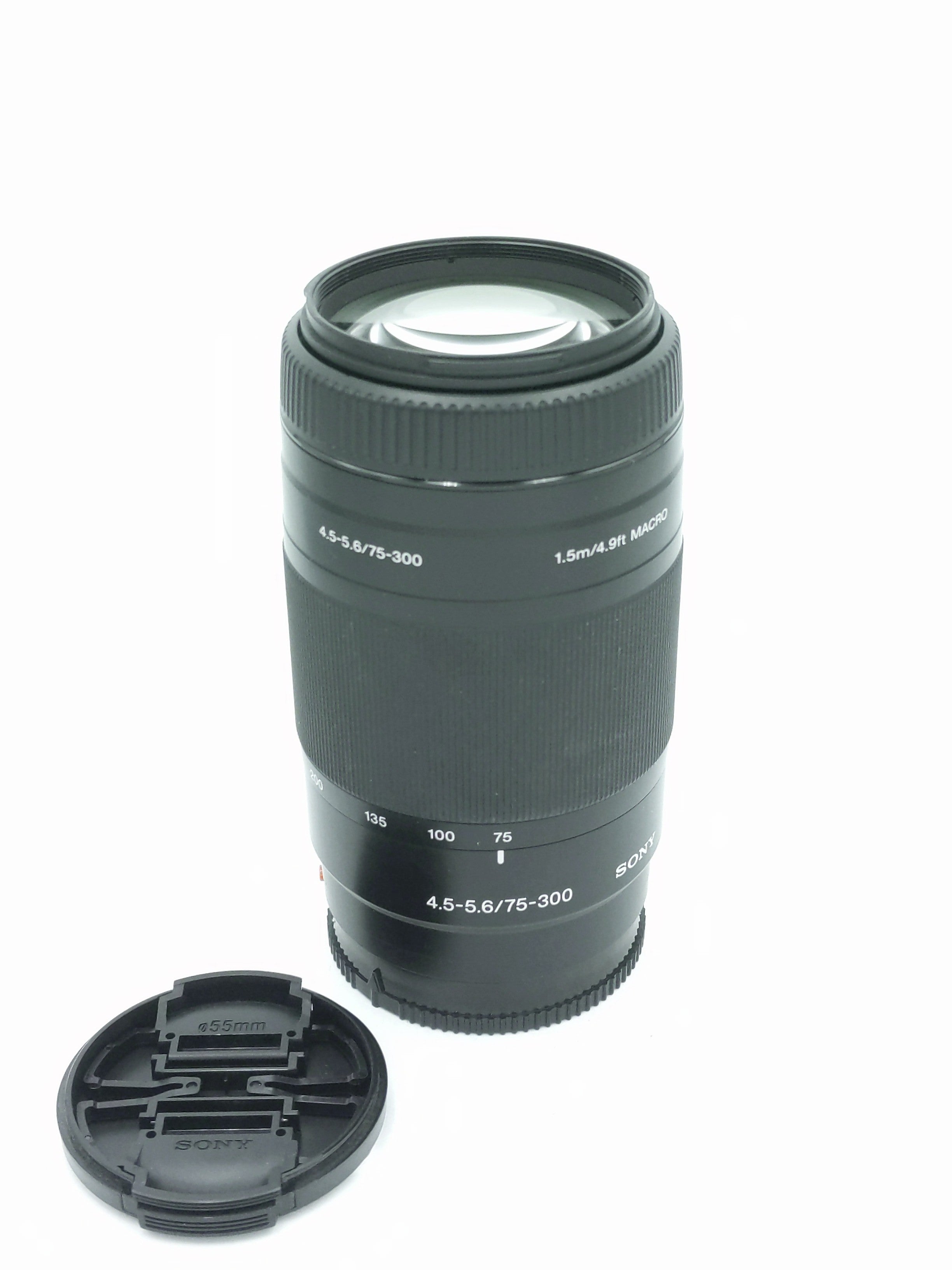 USED Sony 75-300mm F4.5-5.6 Lens (A Mount)
