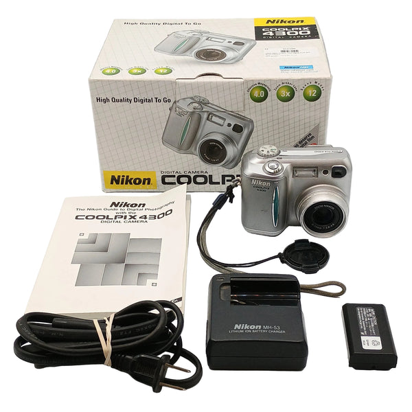 USED Nikon Coolpix 4300 Digital Point and Shoot Camera