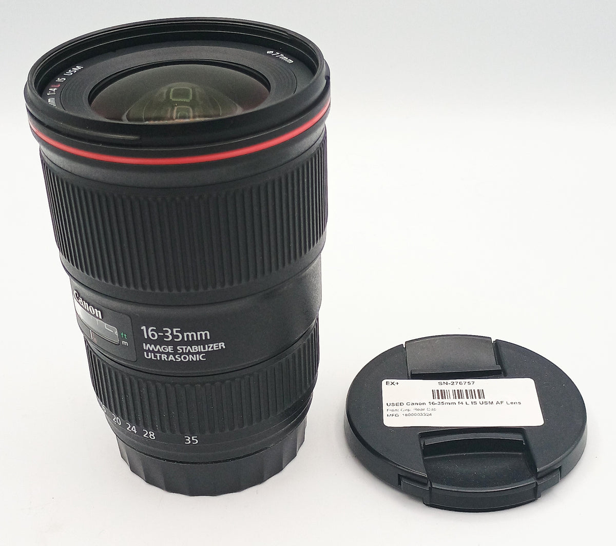 USED Canon 16-35mm f4 L IS USM AF Lens