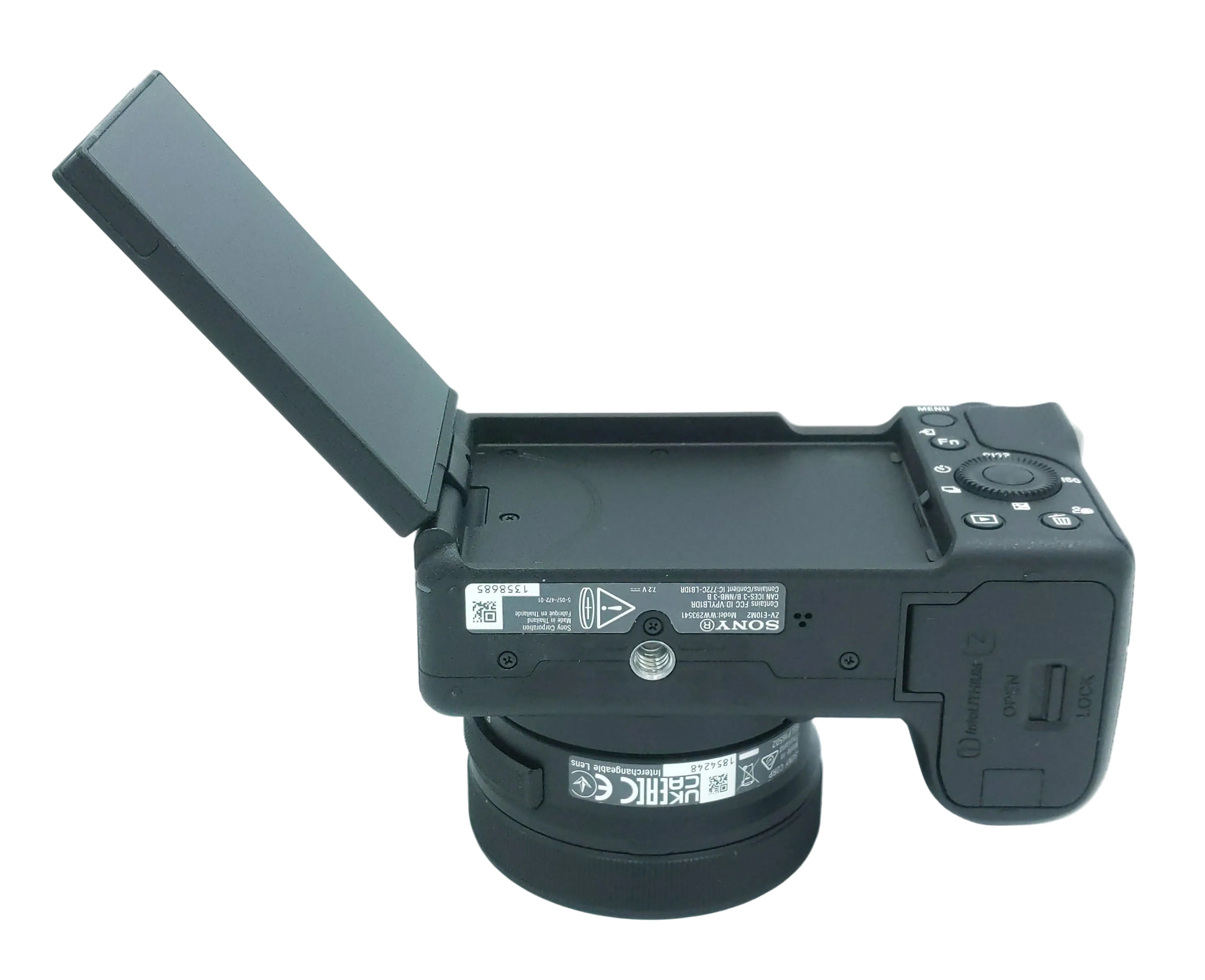 Used Sony ZV-E10 II with 16-50mm lens Mirrorless Camera (Black)