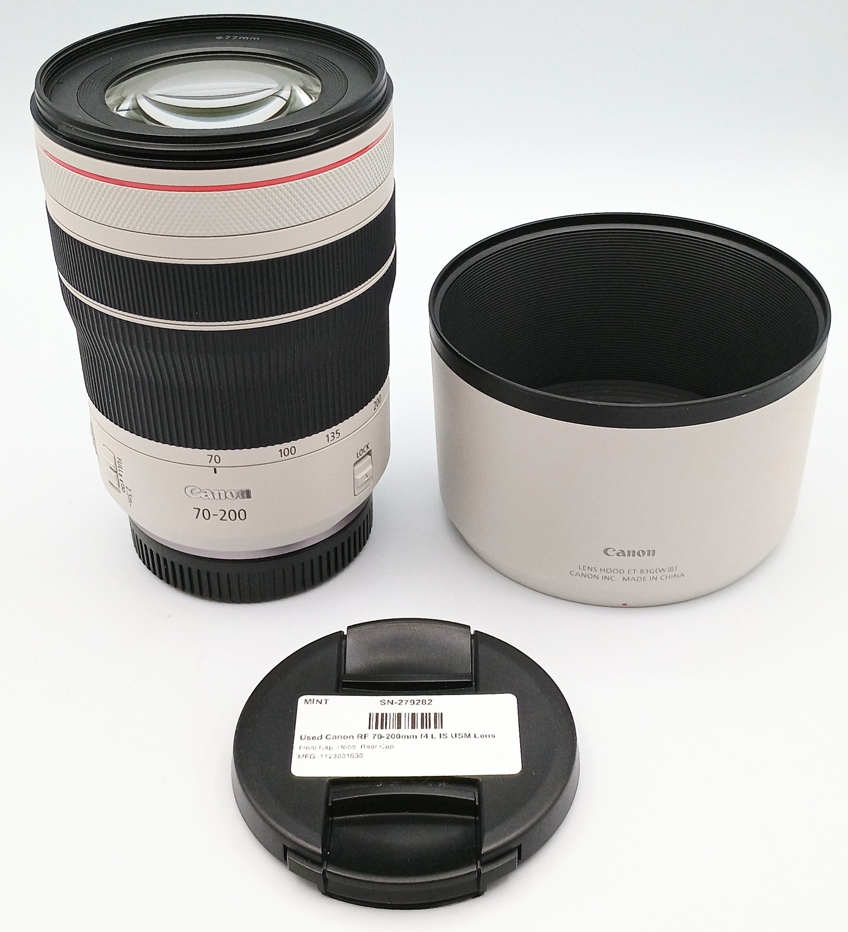 Used Canon RF 70-200mm f4 L IS USM Lens