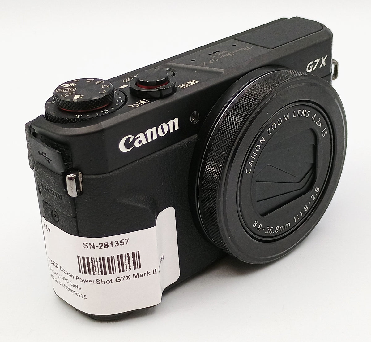 USED Canon PowerShot G7X Mark II (Black)