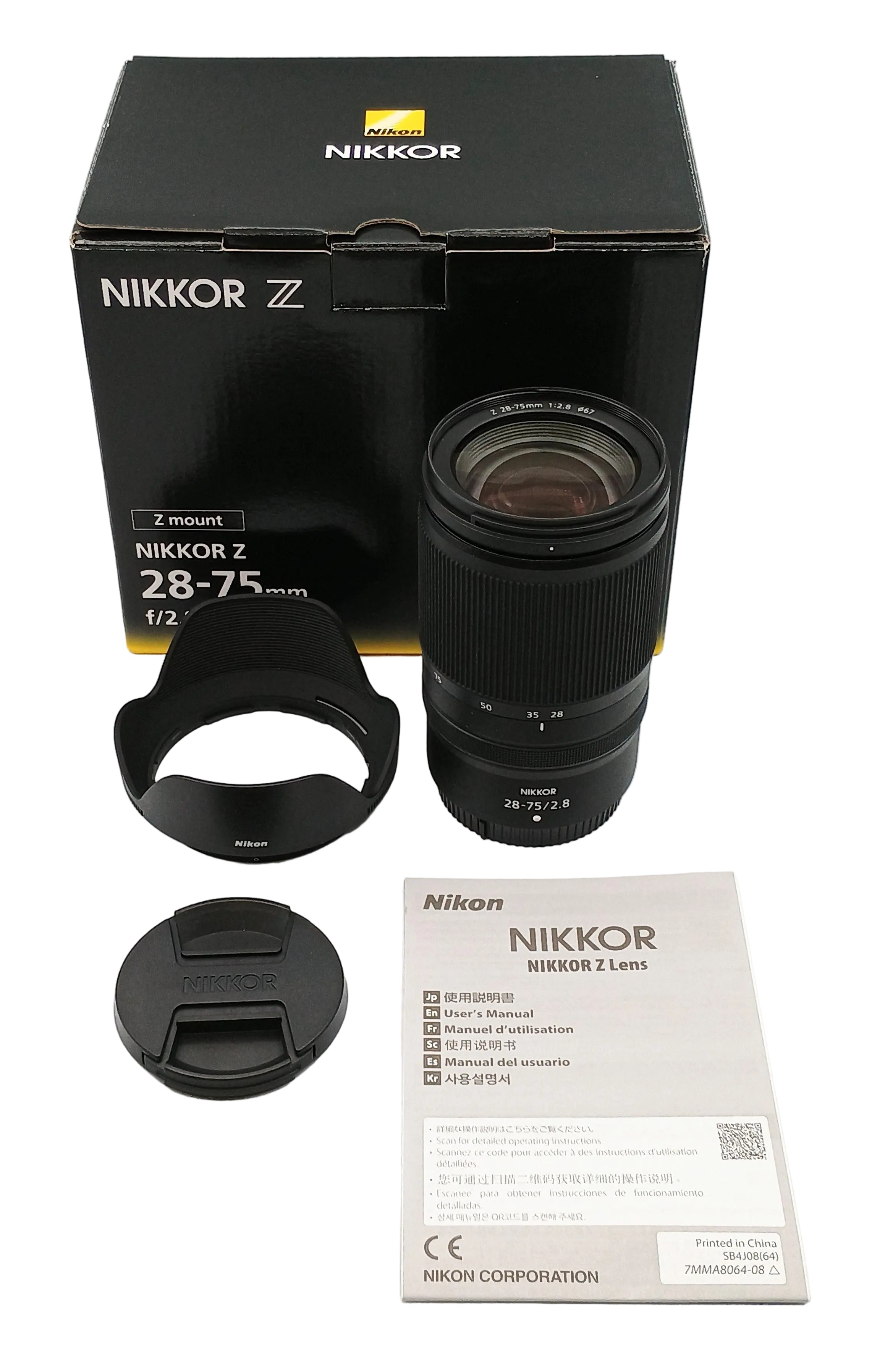 Used Nikon Z 28-75mm F2.8 Lens