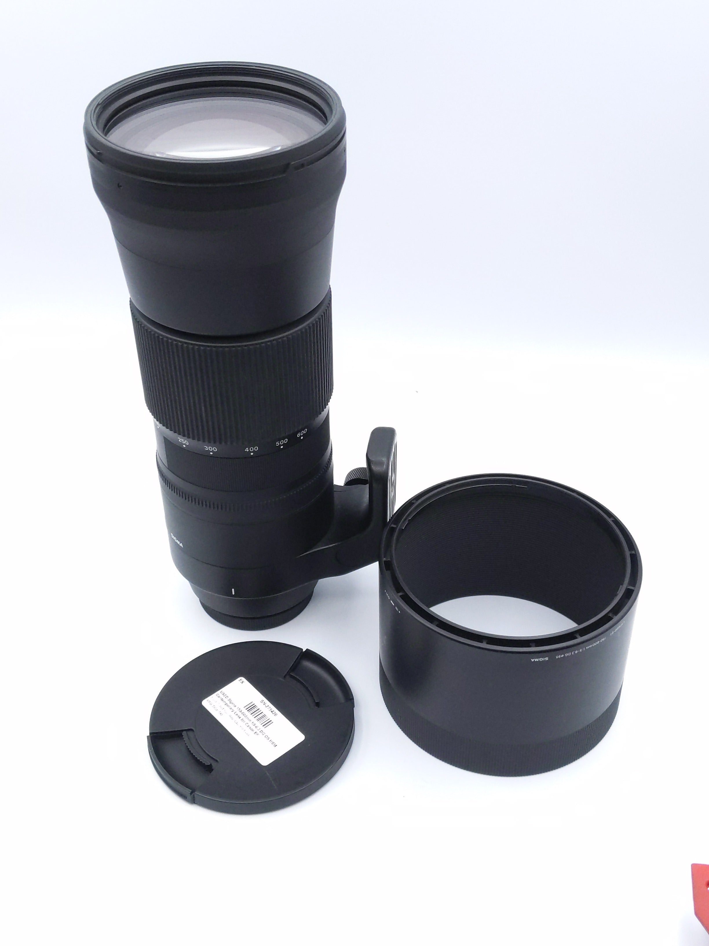USED Sigma 150-600mm f/5-6.3 DG OS HSM Contemporary Lens for Canon EF