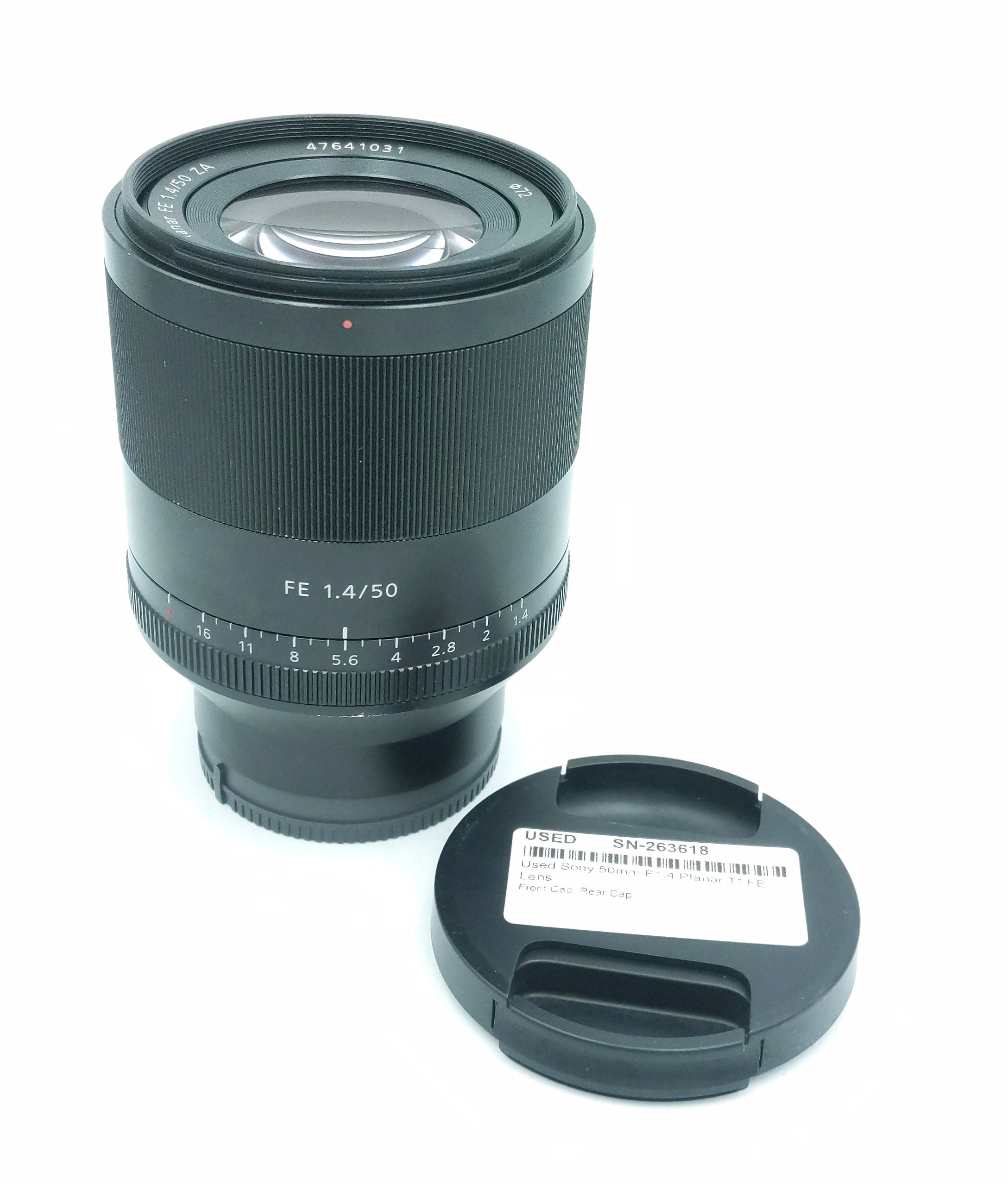 Used Sony 50mm F1.4 Planar T* FE Lens