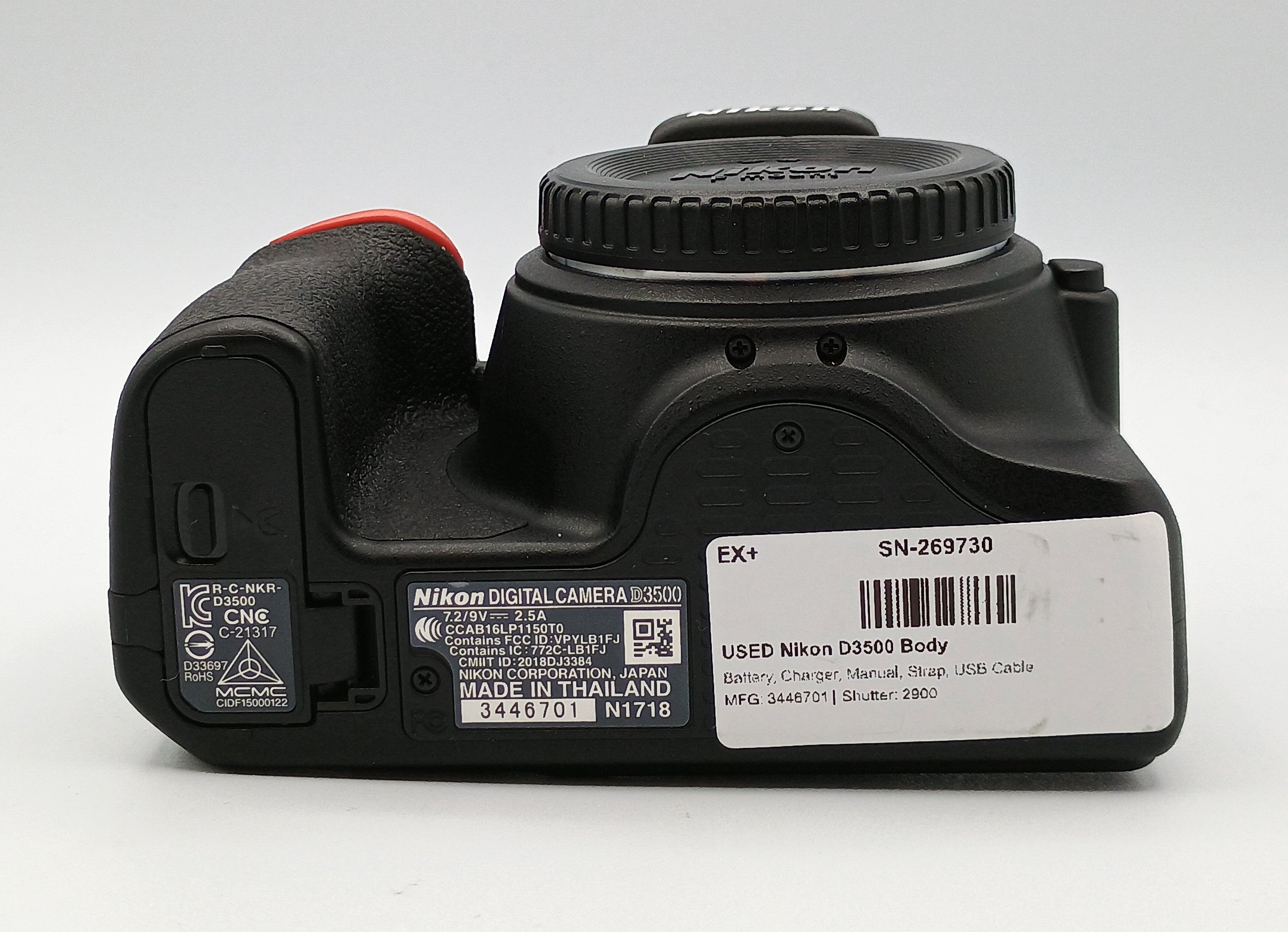 USED Nikon D3500 Body