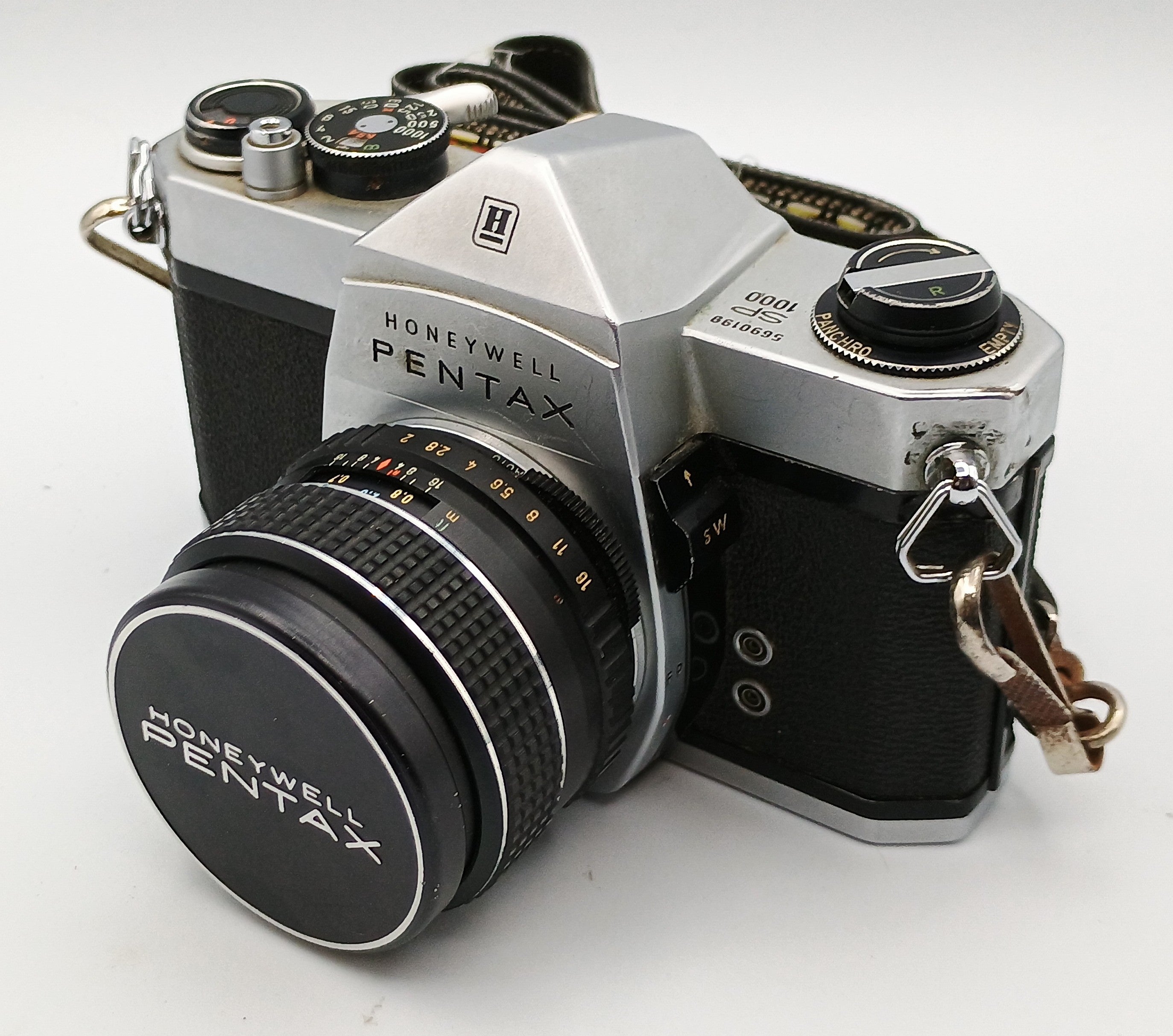 USED Honeywell Pentax SP 1000 w/ 55mm F2 Asahi SMC Takumar Lens