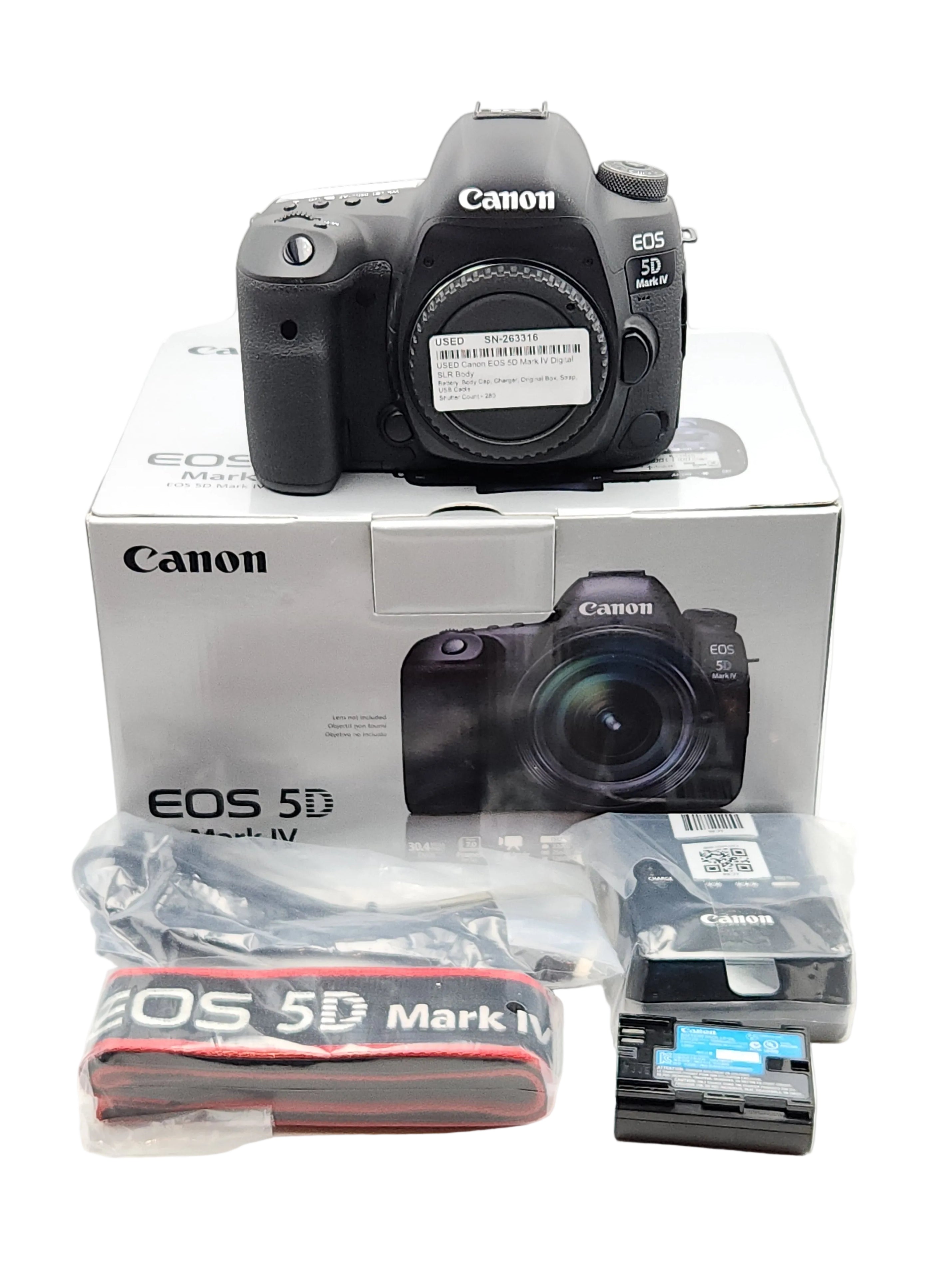 USED Canon EOS 5D Mark IV Digital SLR Body