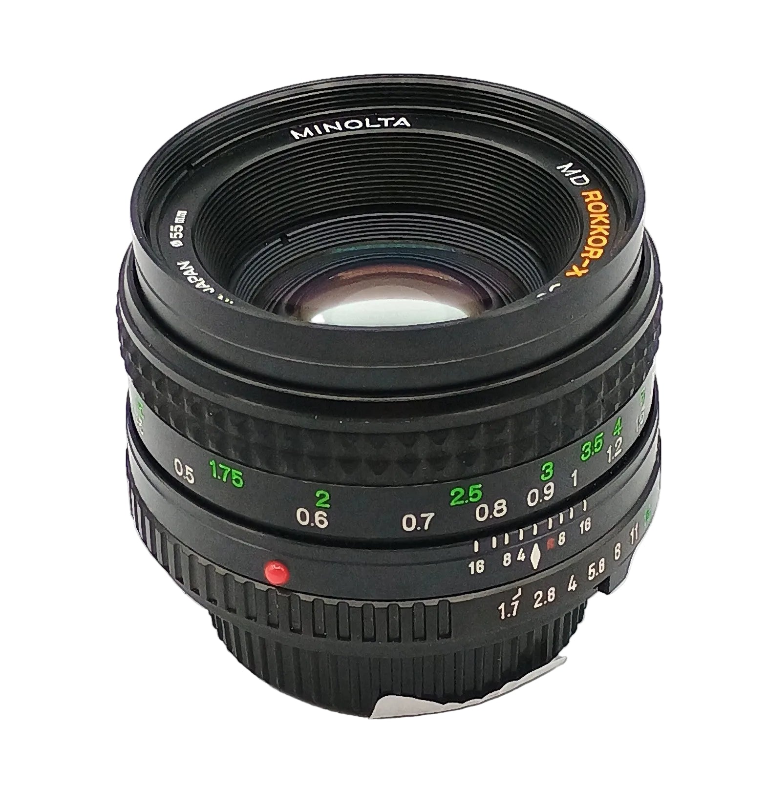 Used Minolta 50mm f1.7 MD Rokkor-X