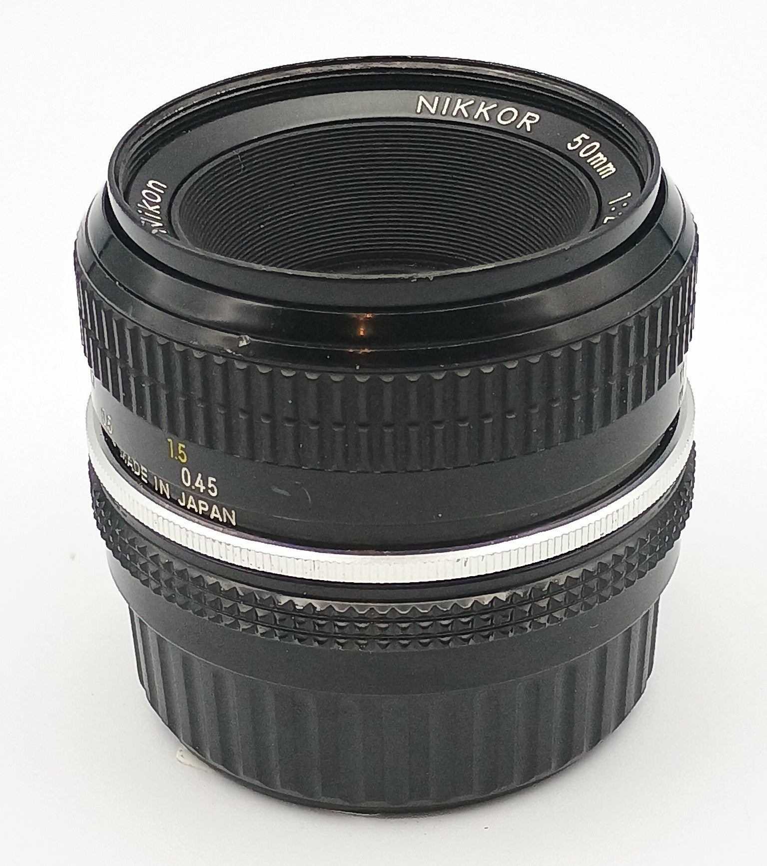Used Nikon 50mm f2 non-ai F-mount Manual Focus Lens