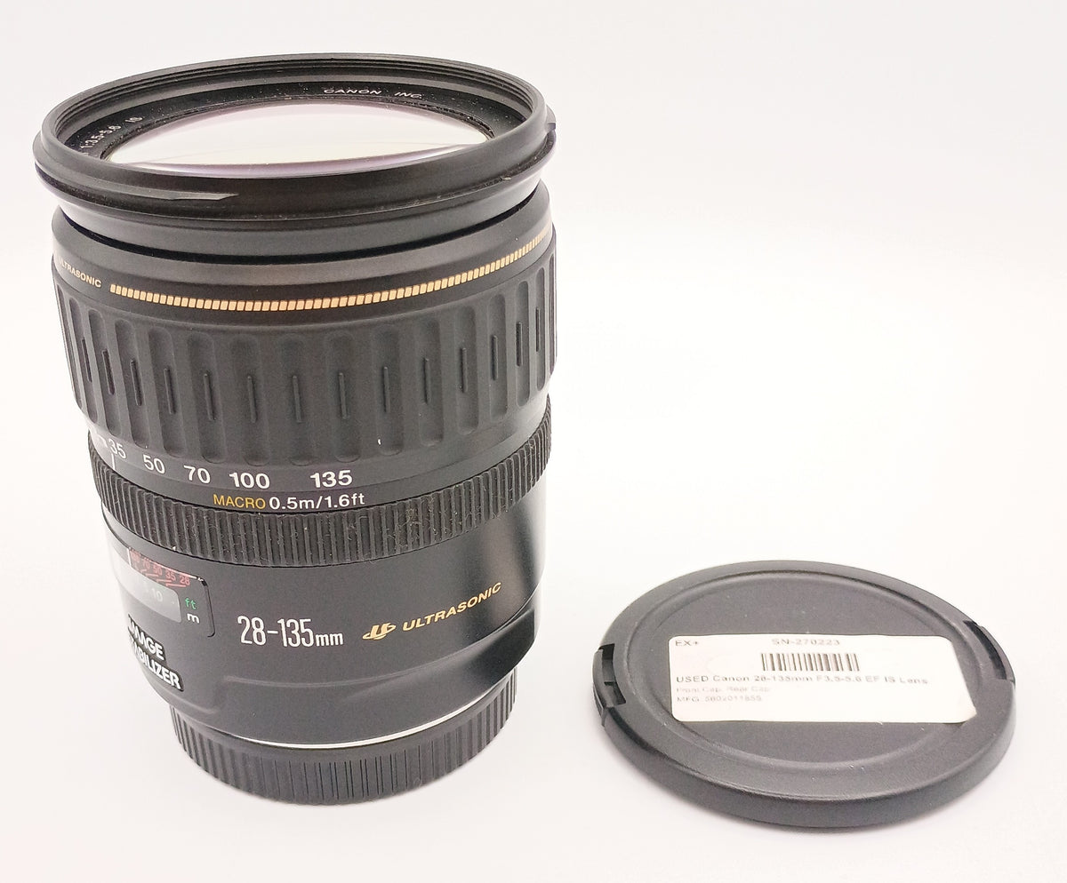 USED Canon 28-135mm F3.5-5.6 EF IS Lens