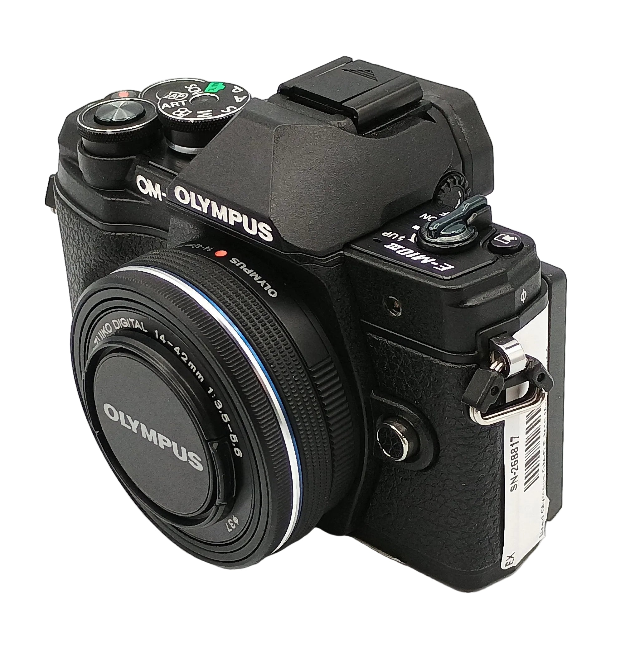 Used Olympus OM-D E-M10 Mark III Mirrorless  Micro Four Thirds Digital Camera with 14-42mm EZ Lens - Black