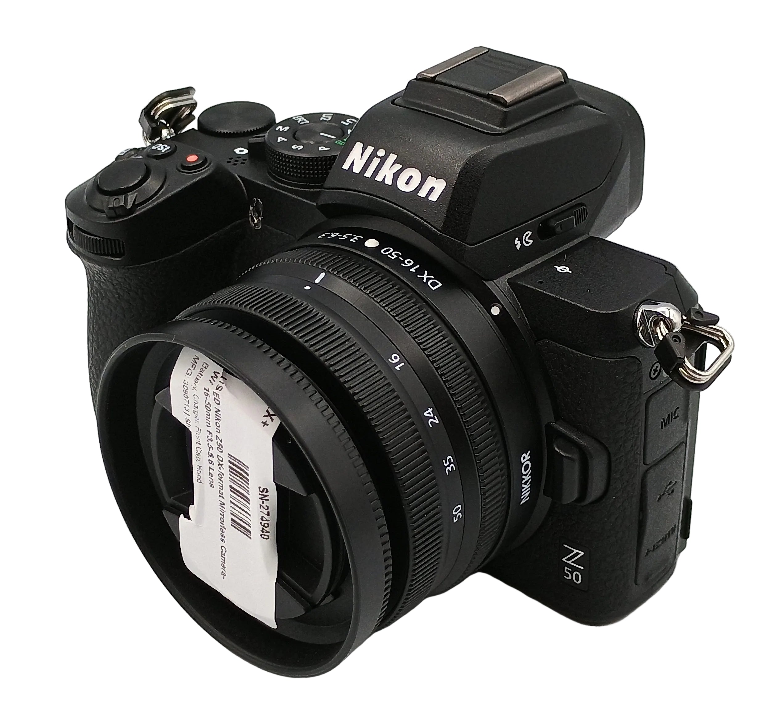 USED Nikon Z50 DX-format Mirrorless Camera  W/ 16-50mm F3.5-5.6 Lens