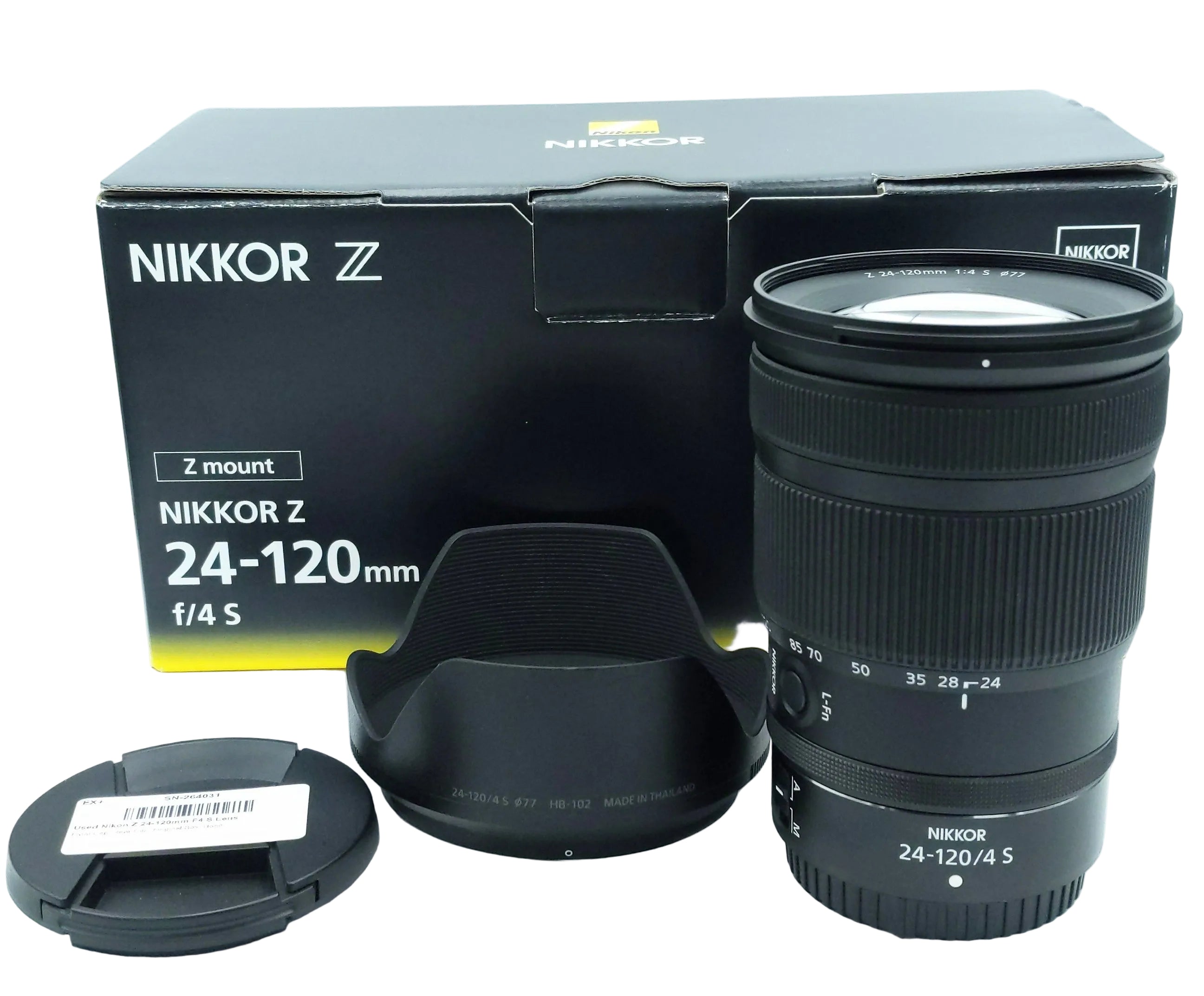 Used Nikon Z 24-120mm F4 S Lens