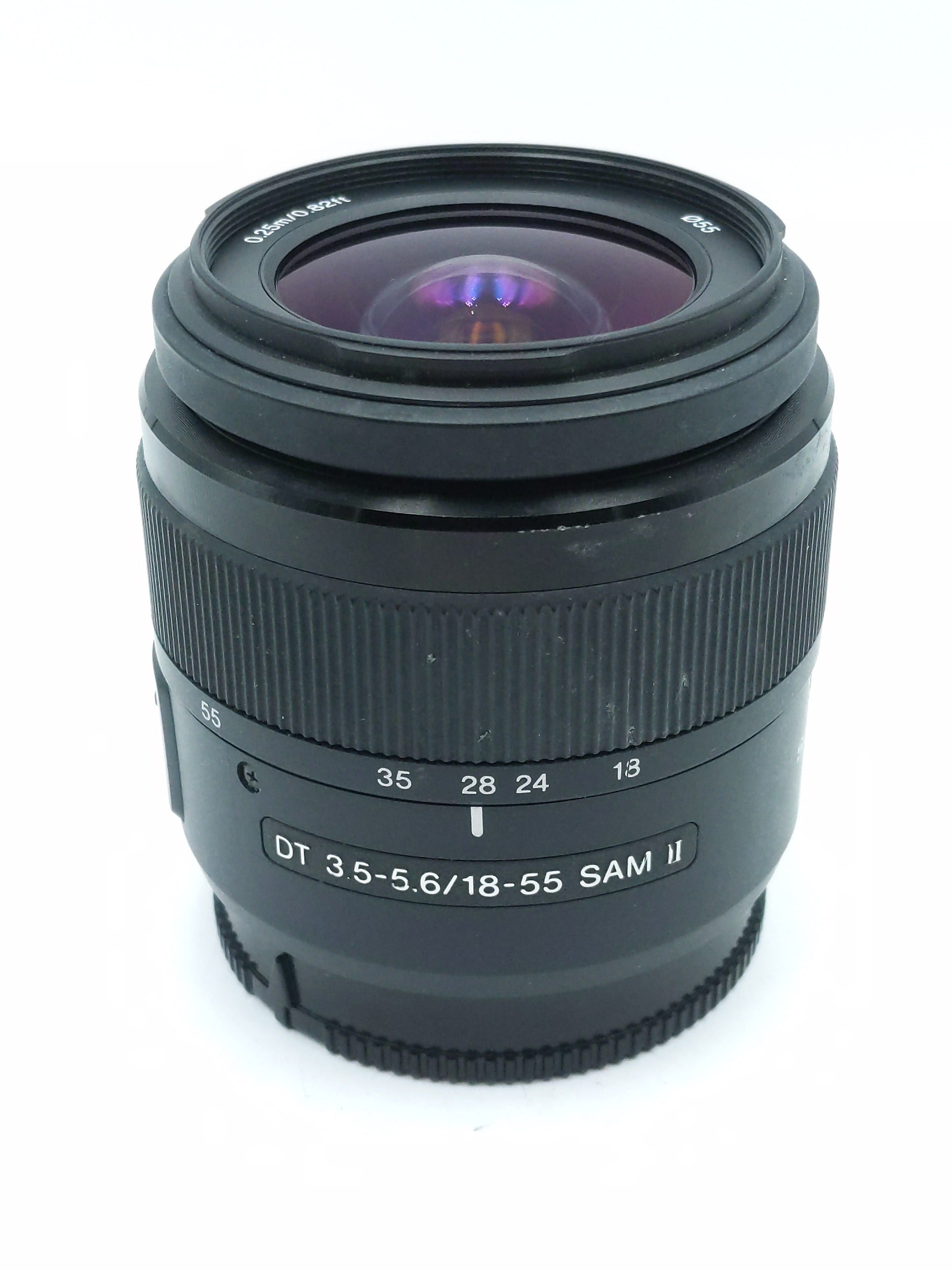 USED Sony DT 18-55mm F3.5-5.6 SAM II Lens (A Mount)