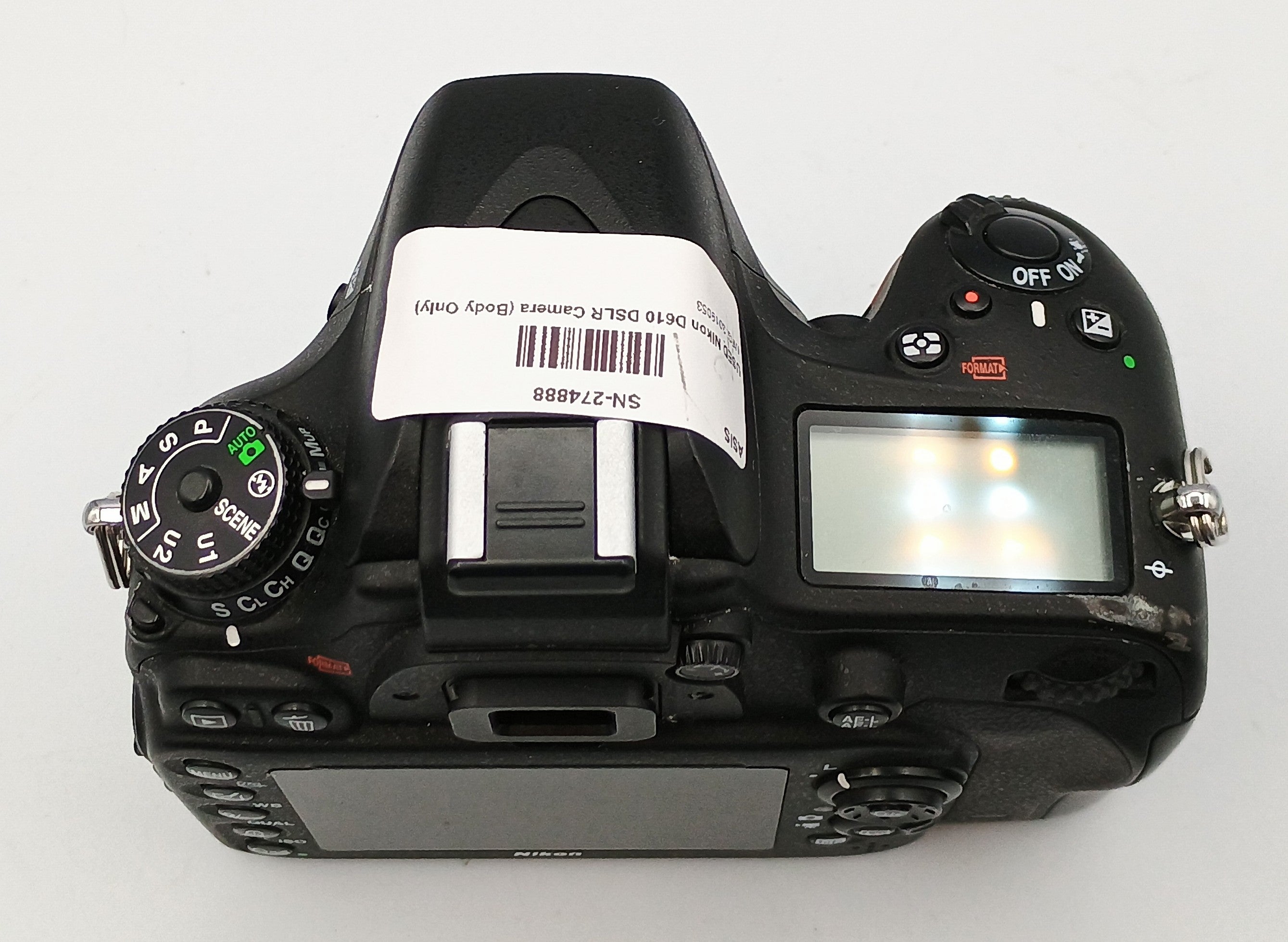USED Nikon D610 DSLR Camera (Body Only)