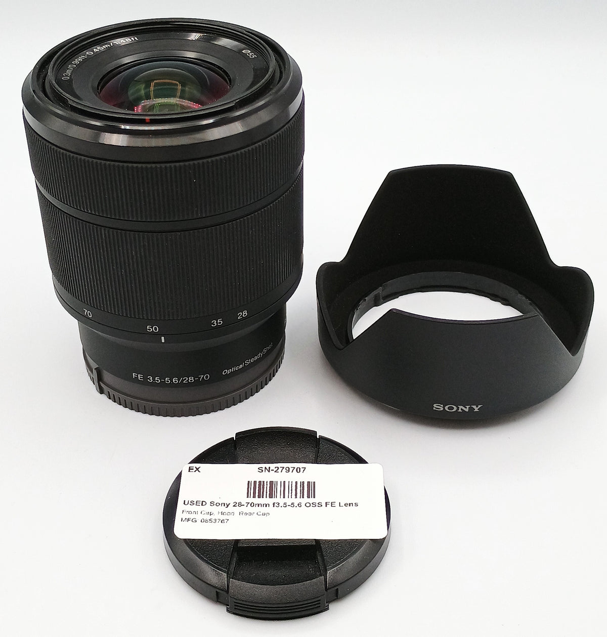 USED Sony 28-70mm f3.5-5.6 OSS FE Lens