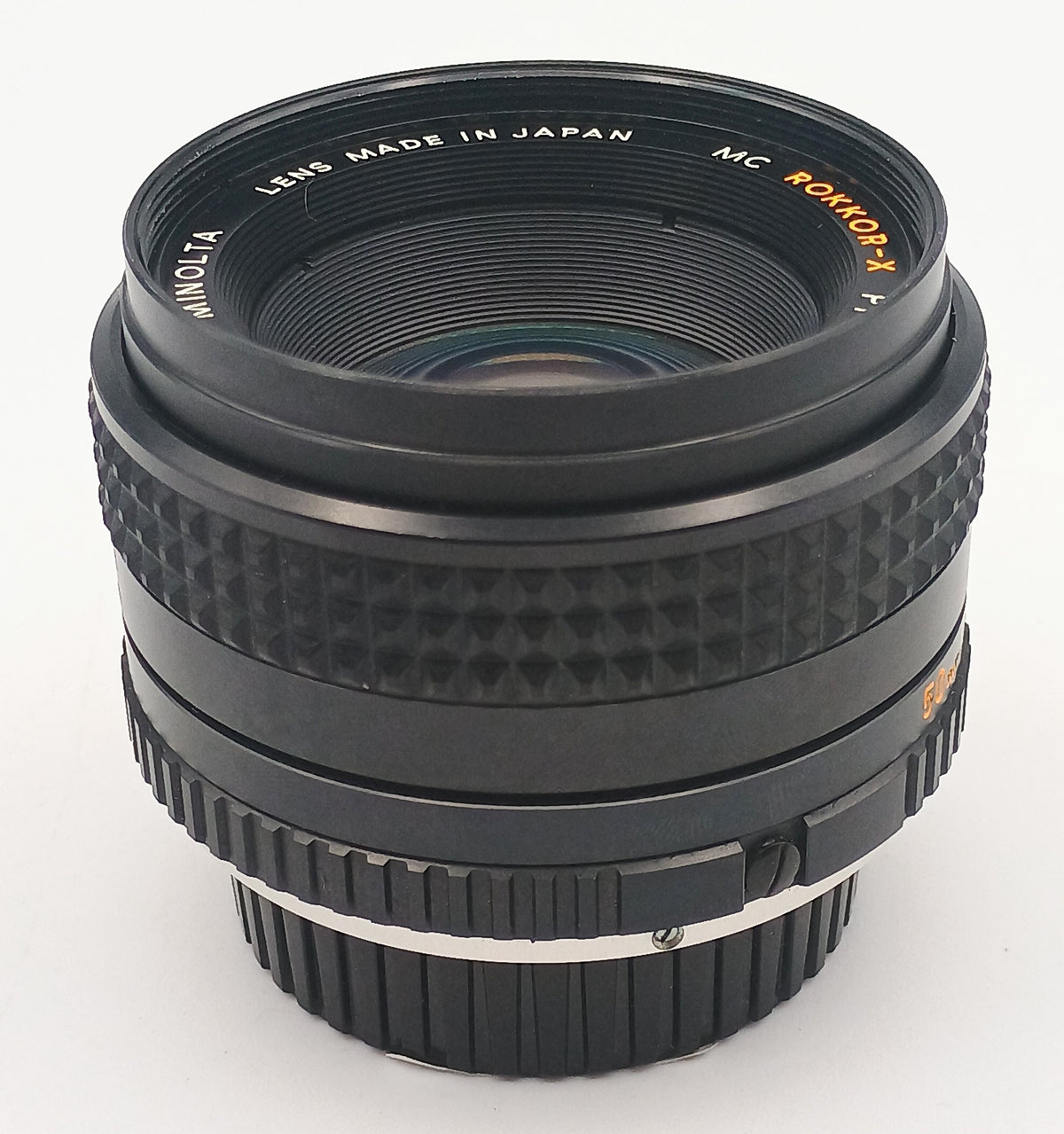 Used Minolta MC Rokkor-X 50mm F1.7 Lens