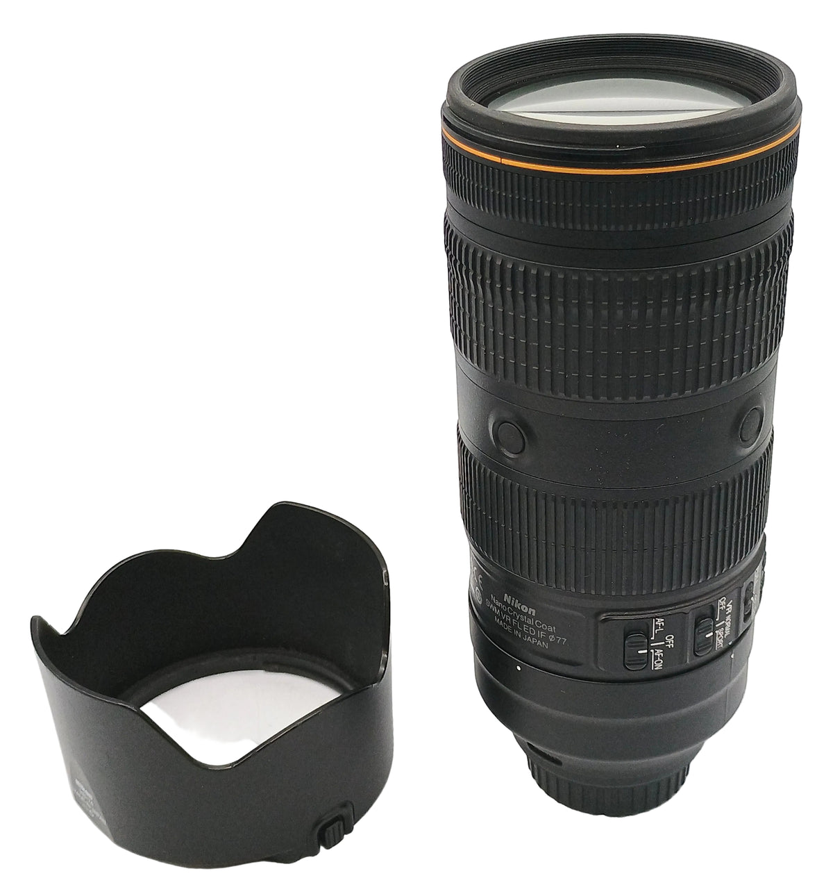 USED Nikon 70-200mm F2.8 E FL ED VR AF-S Lens