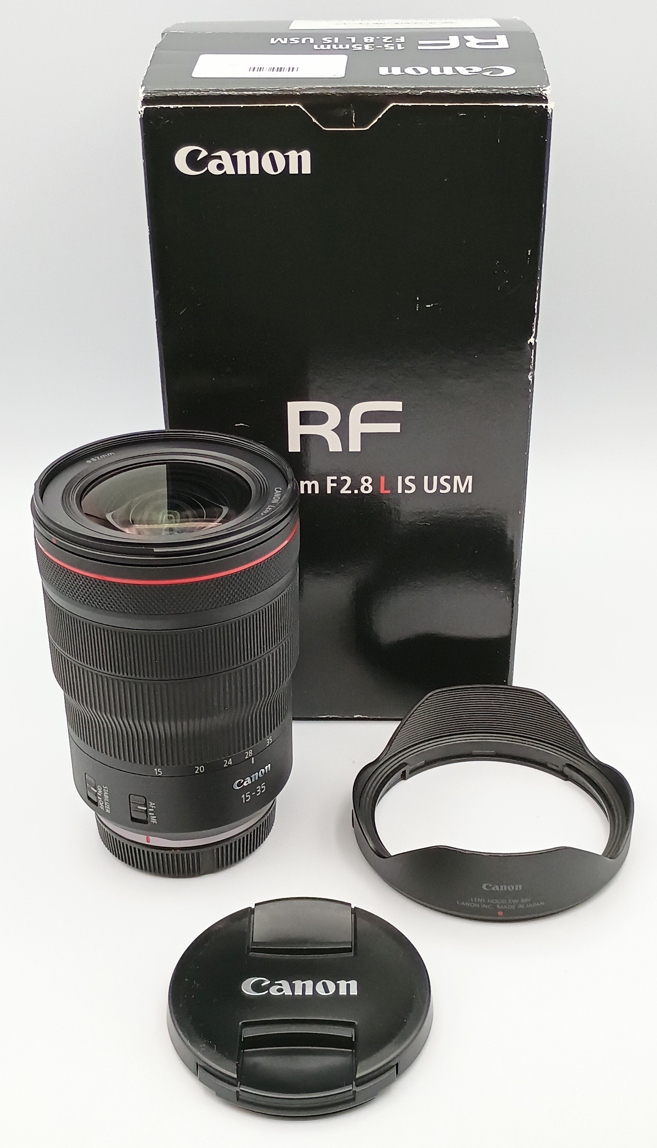 Used Canon 15-35mm RF F2.8 L IS USM Lens