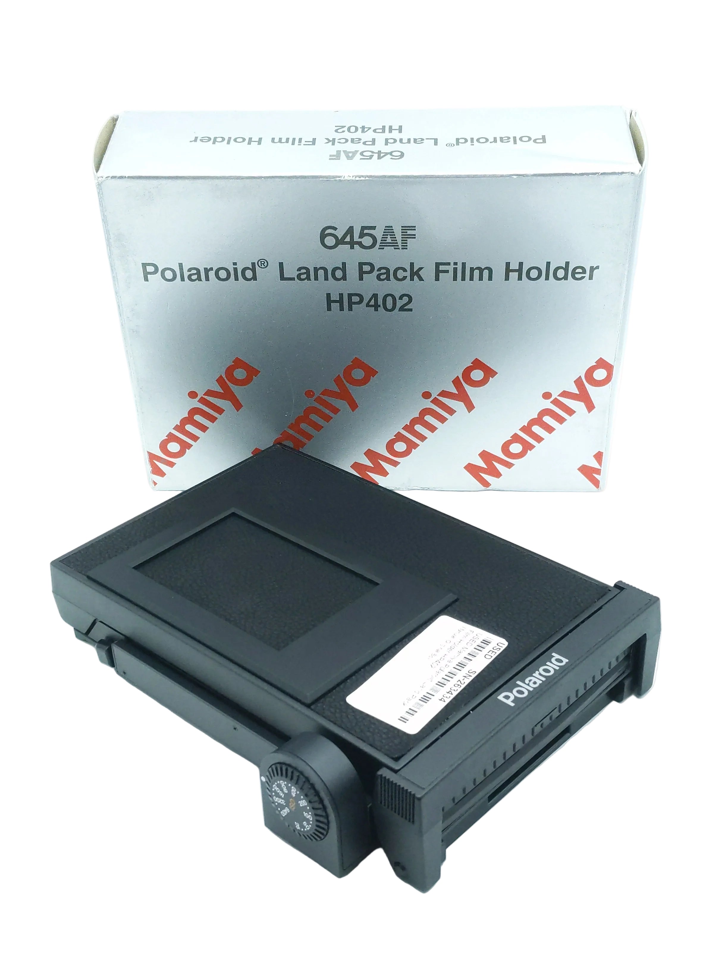 USED Mamiya Polaroid Land Pack Film Holder HP402