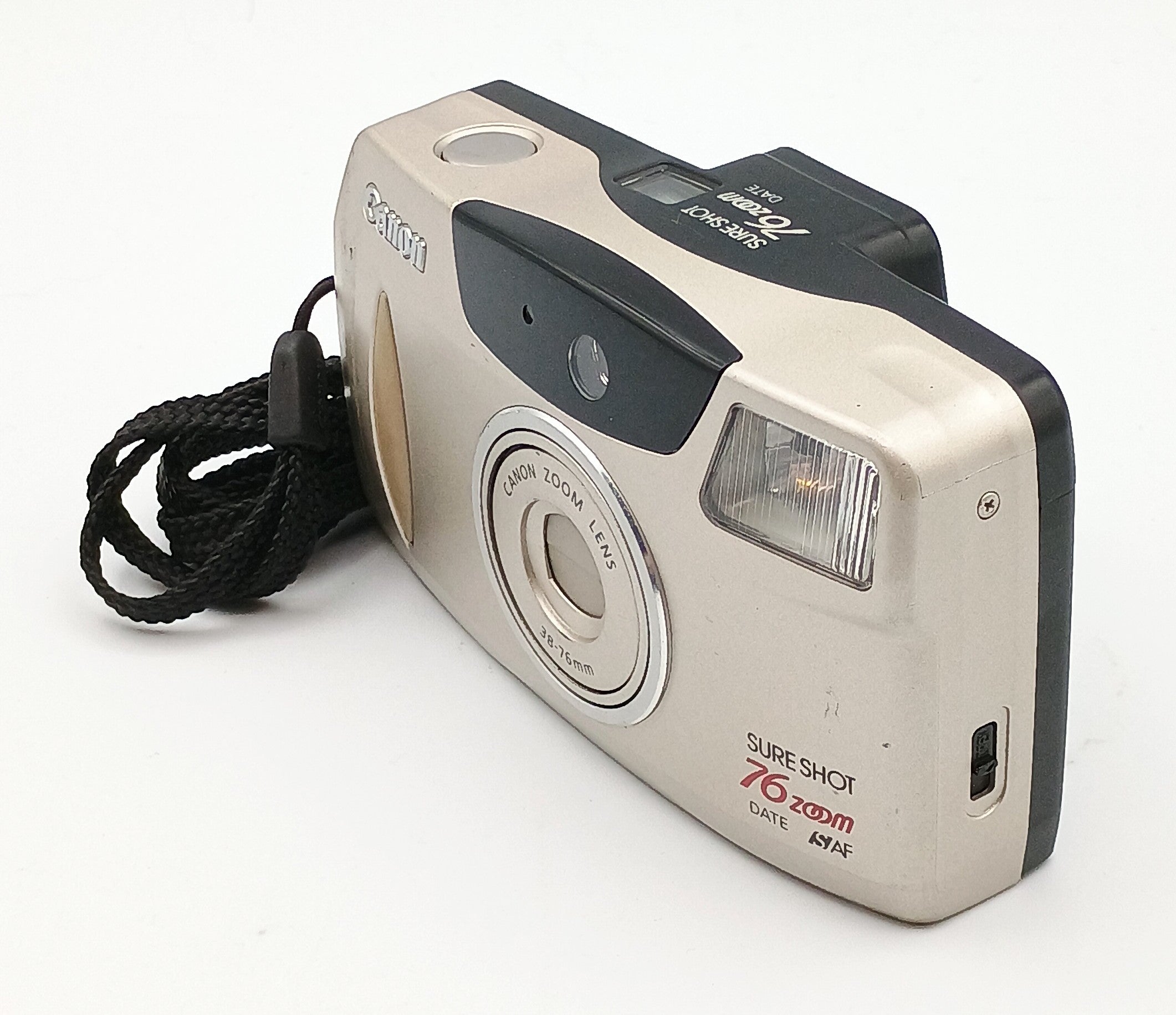 Used Canon Sure Shot 76 Zoom 38-76mm sAF Film Camera