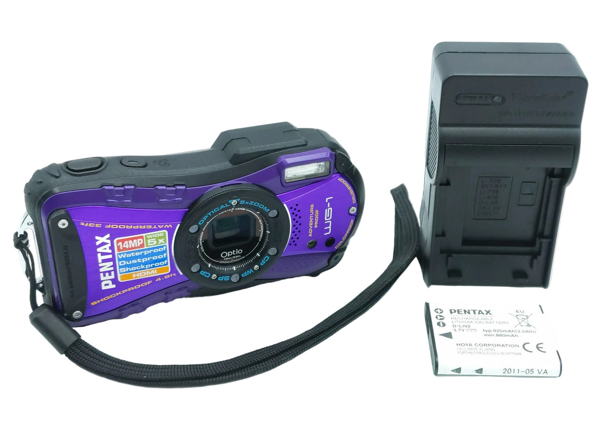 Used Pentax Optio WG-1 Waterproof Digital Camera
