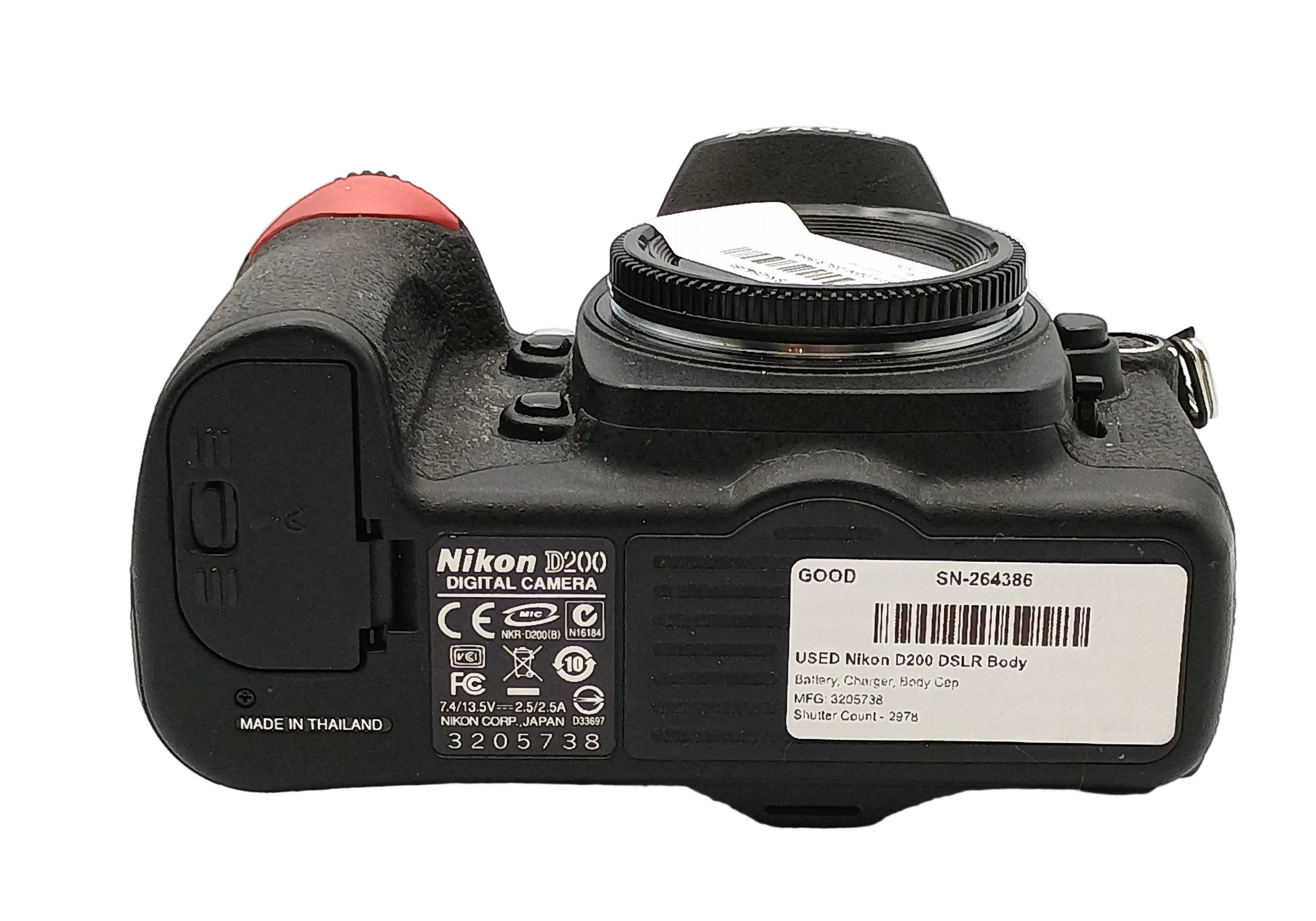 USED Nikon D200 DSLR Body