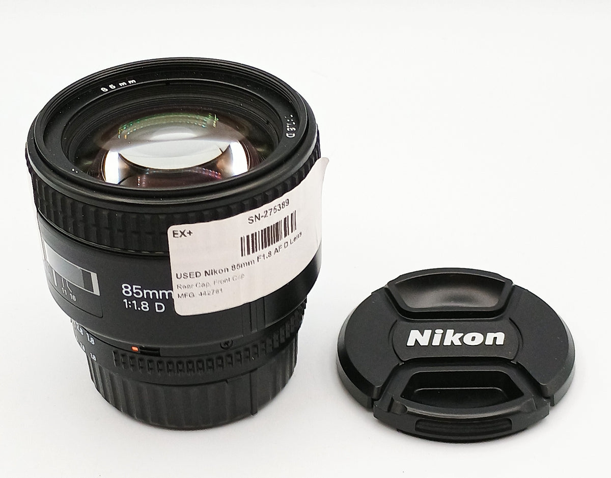 USED Nikon 85mm F1.8 AF D Lens