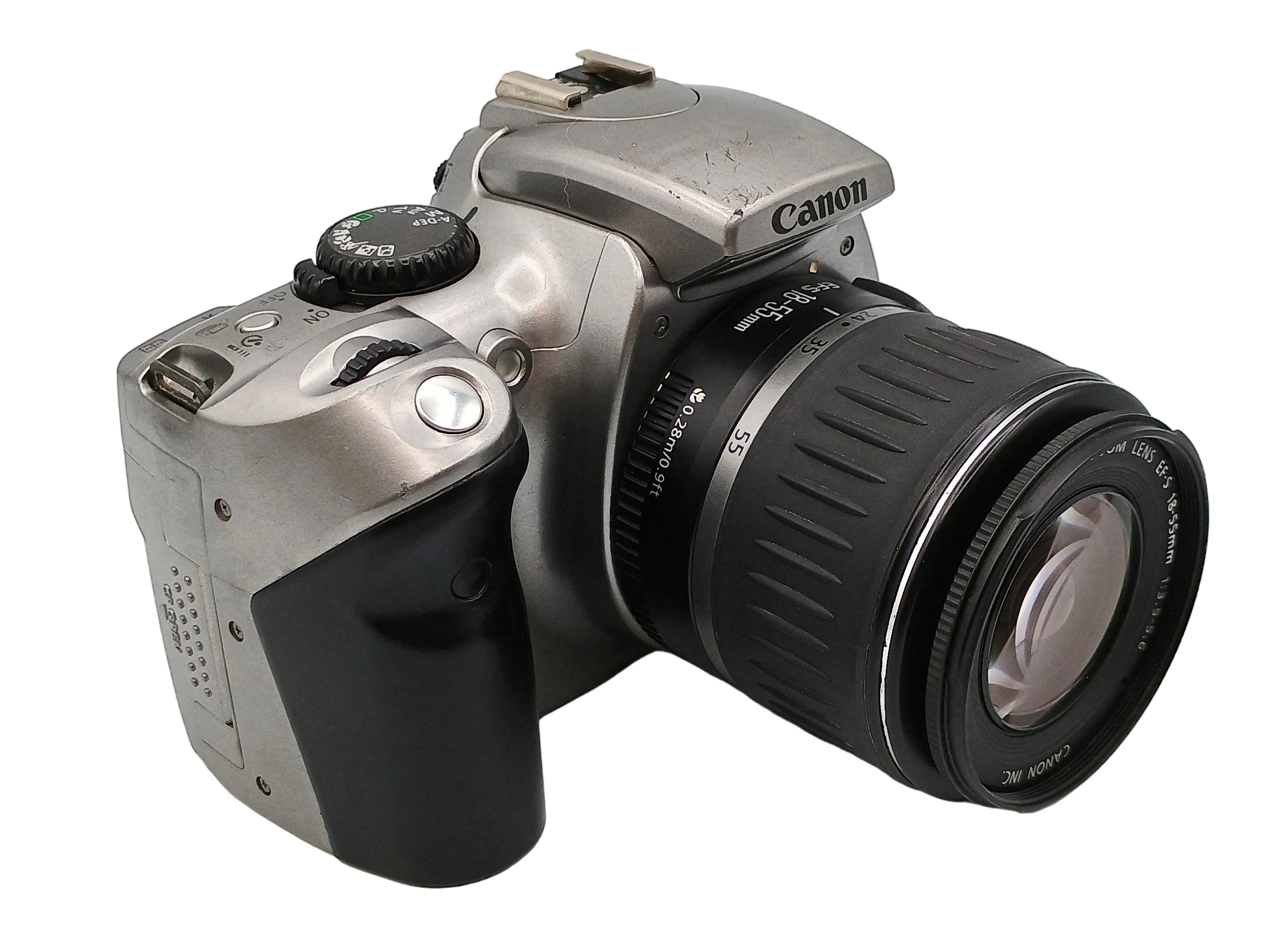 Used Canon Digital Rebel DSLR Camera W/ 18-55mm Lens