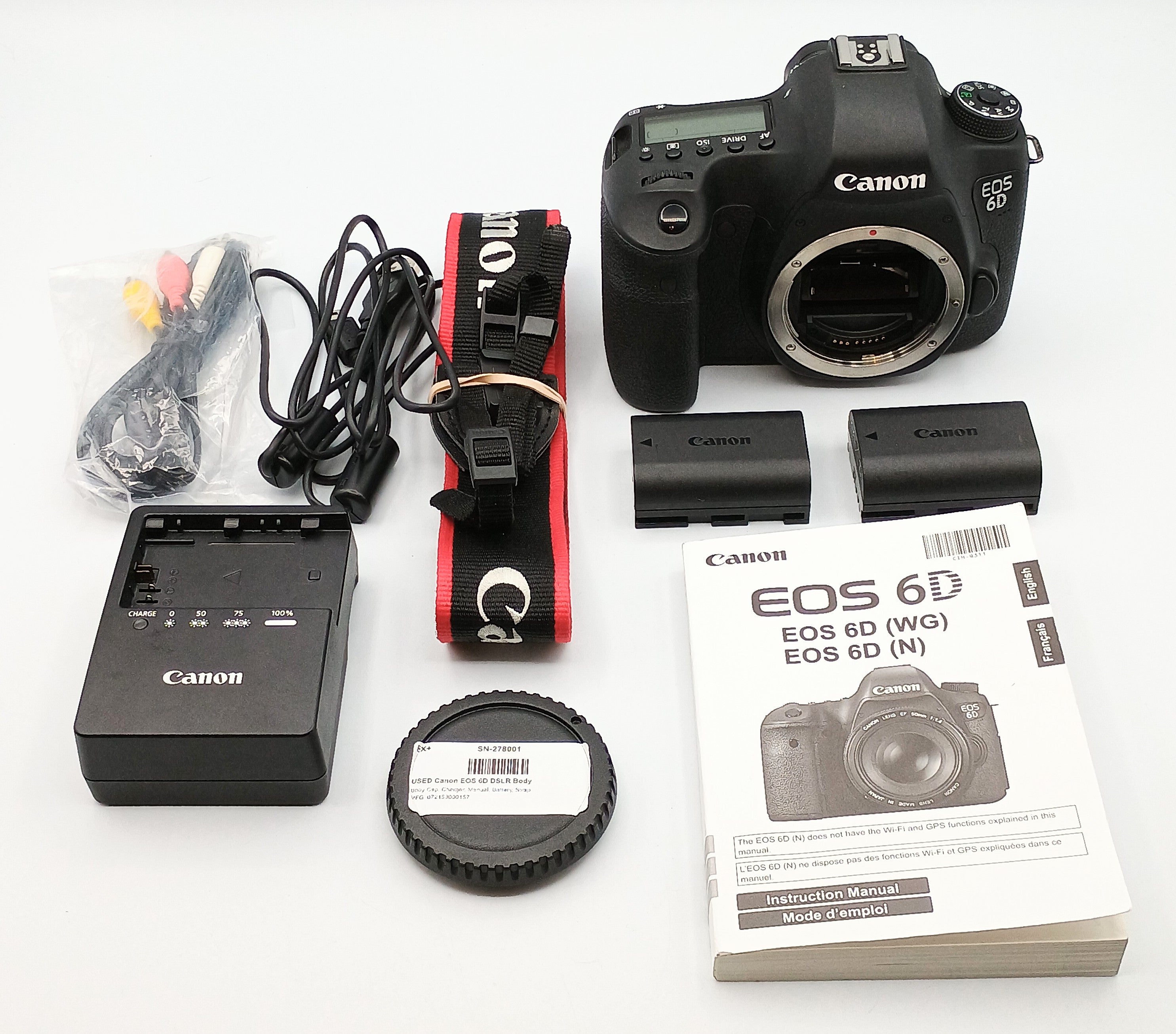 USED Canon EOS 6D DSLR Body
