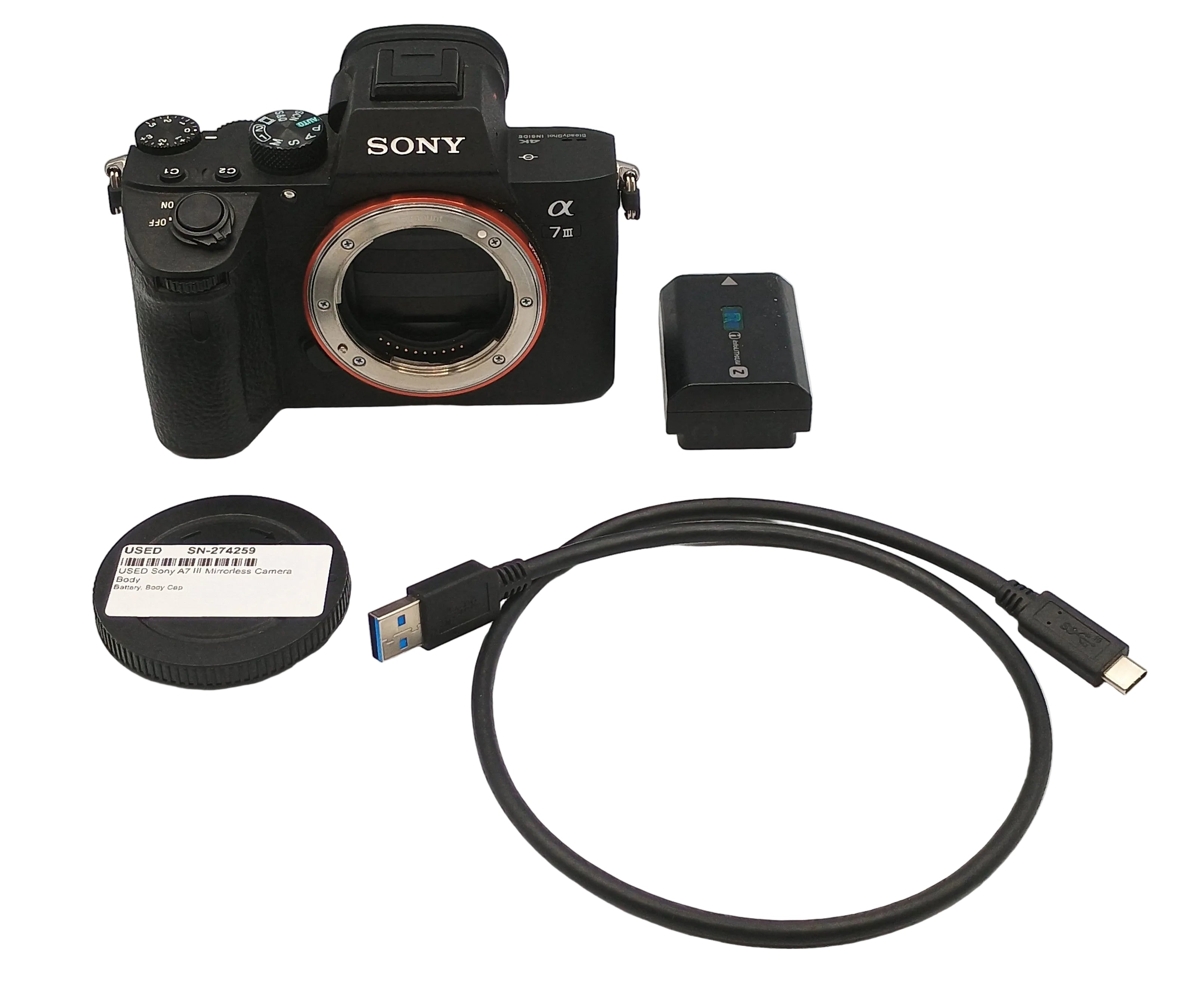 USED Sony A7 III Mirrorless Camera Body